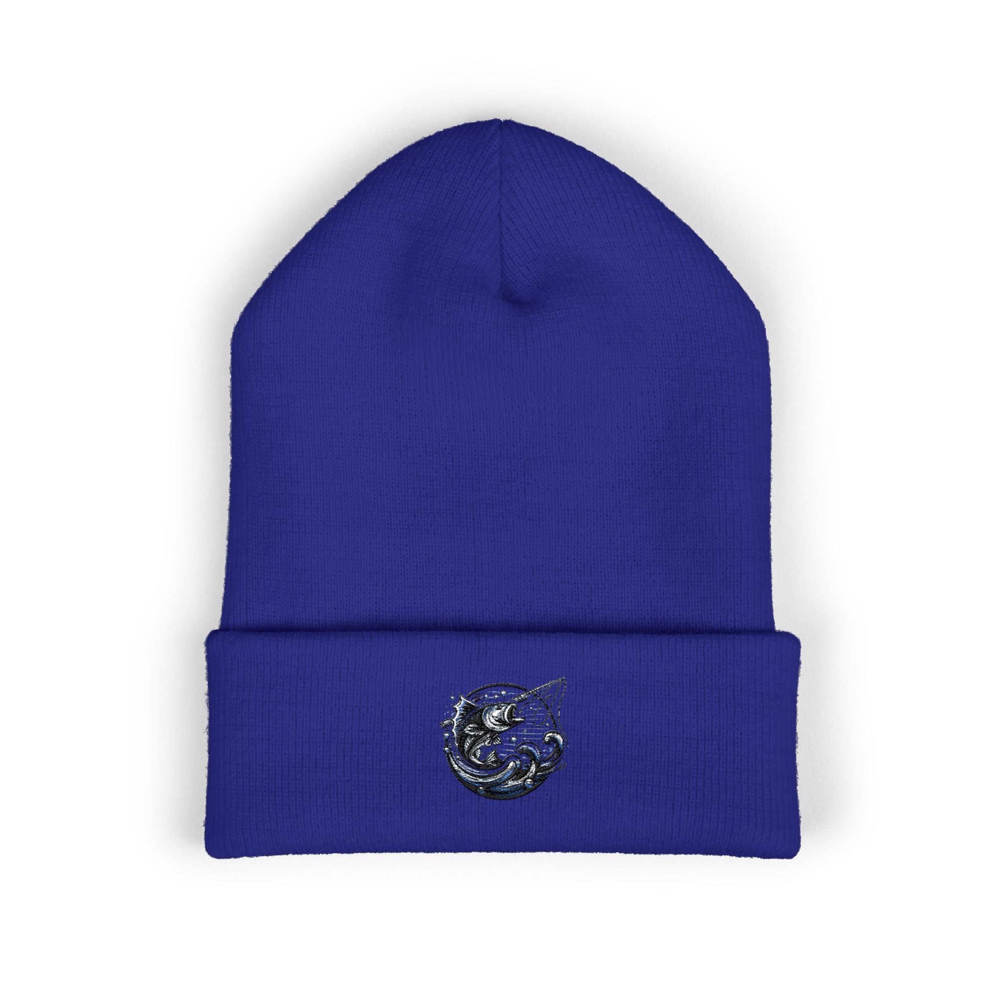 Fishing Classic Cuffed Beanie (Embroidery)