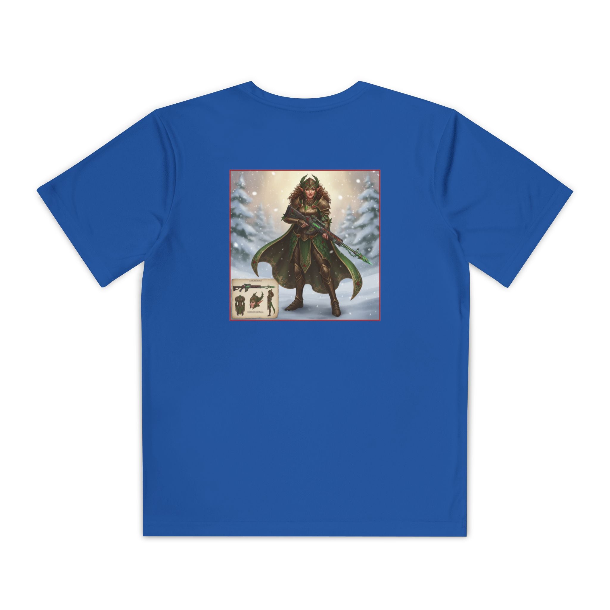 Yule Guard Patriotic Christmas Holiday ~ Youth T-Shirt, Unisex Softstyle T-Shirt