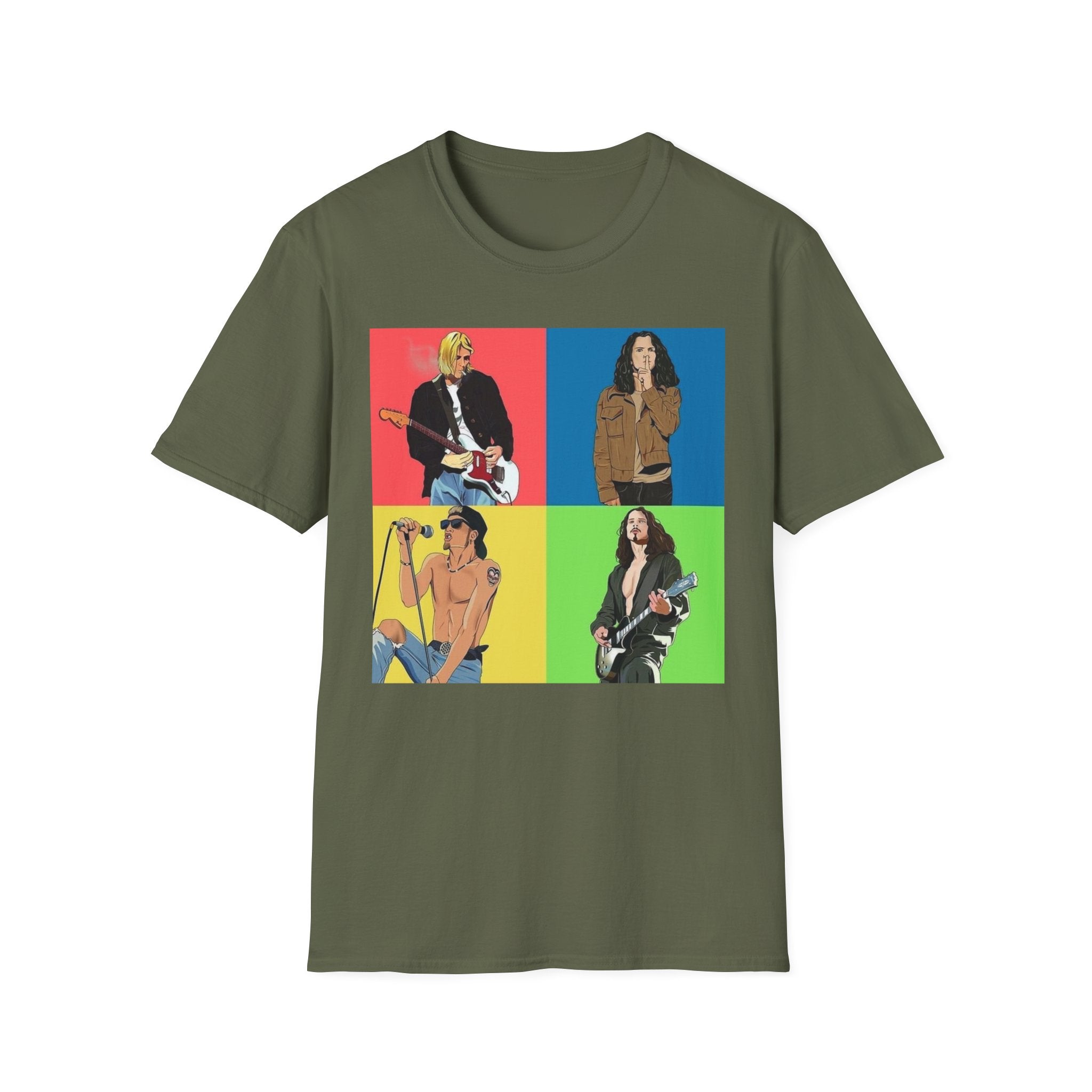 Grunge Music Music Logo T-Shirt