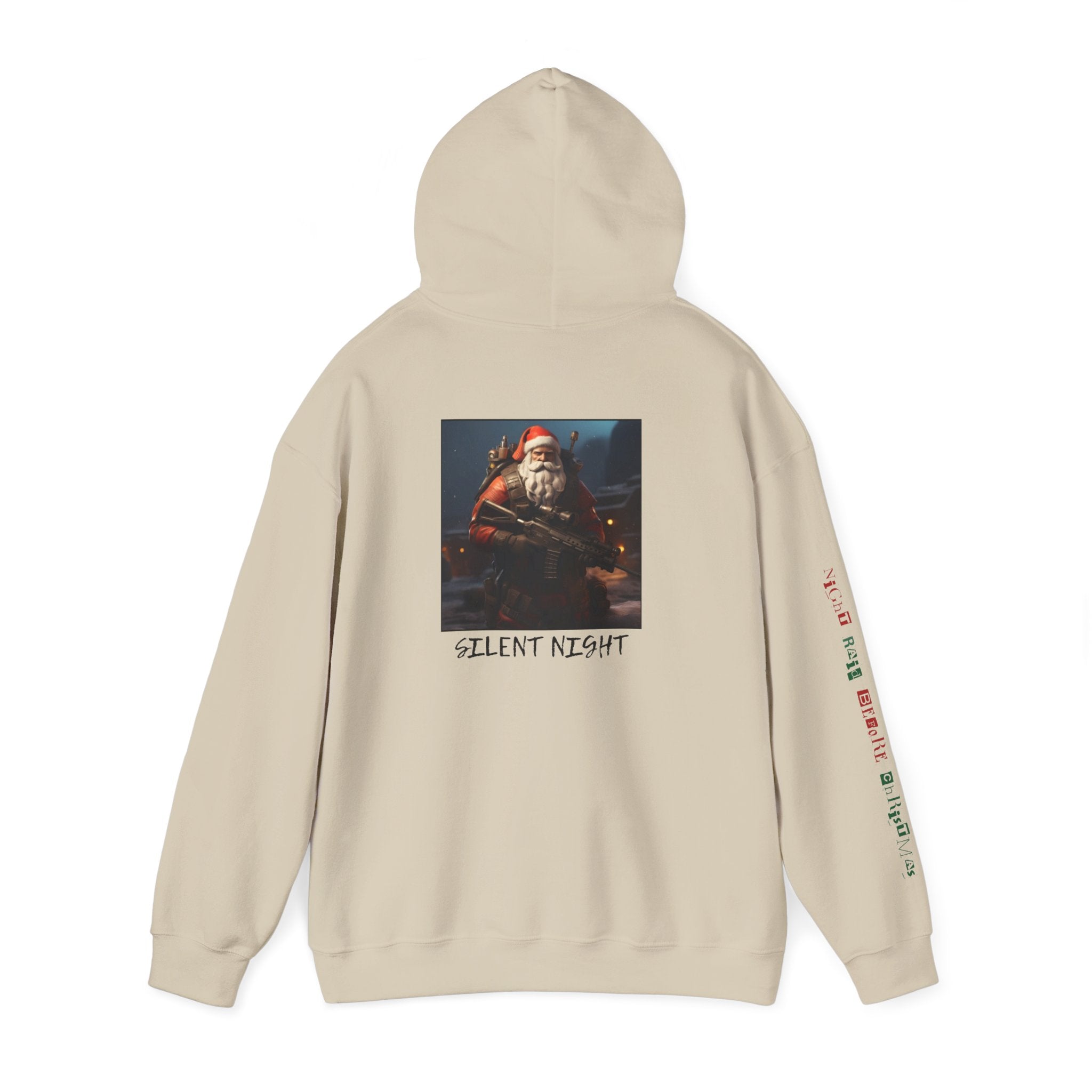 Night Raid Before Christmas Patriotic Hoodie Rebel Spirit Unisex Hoodie