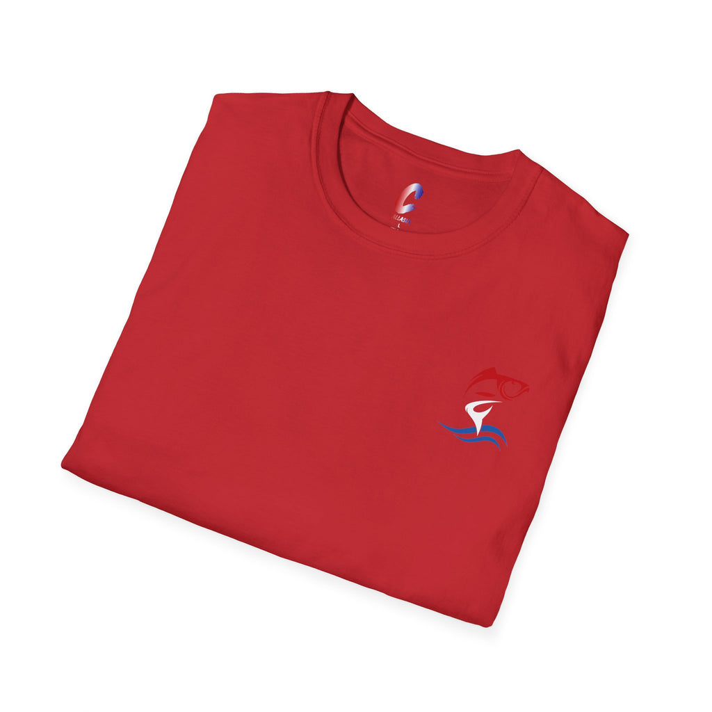 Patriotic Fishing Tshirt, American Flag Tee, 4th of July Shirt, USA Independence Day Top, Patriotic Graphic Tee, Unisex Patriotic