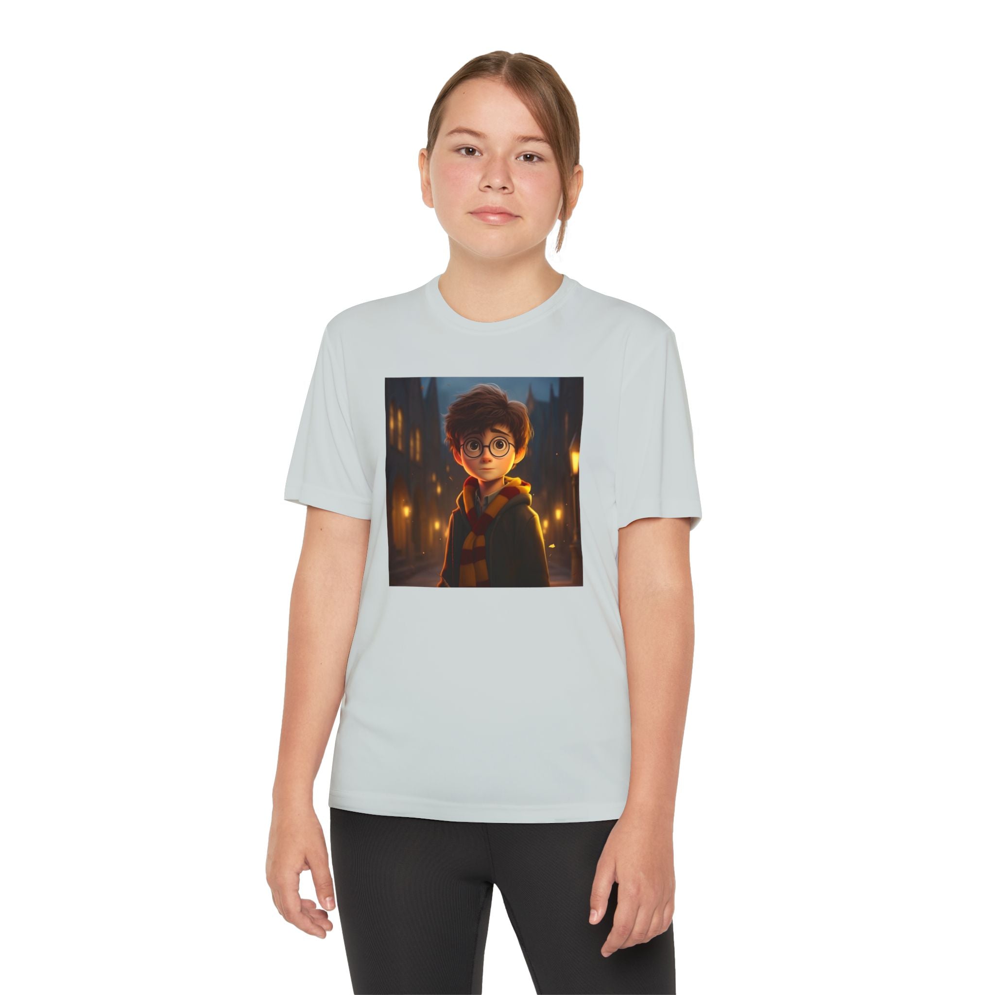 Youth Competitor Tee - Harry Potter, Wizard School Shirt, Magical Kids Top, Hogwarts Fan Gift, Sorcerer's Stone T-Shirt