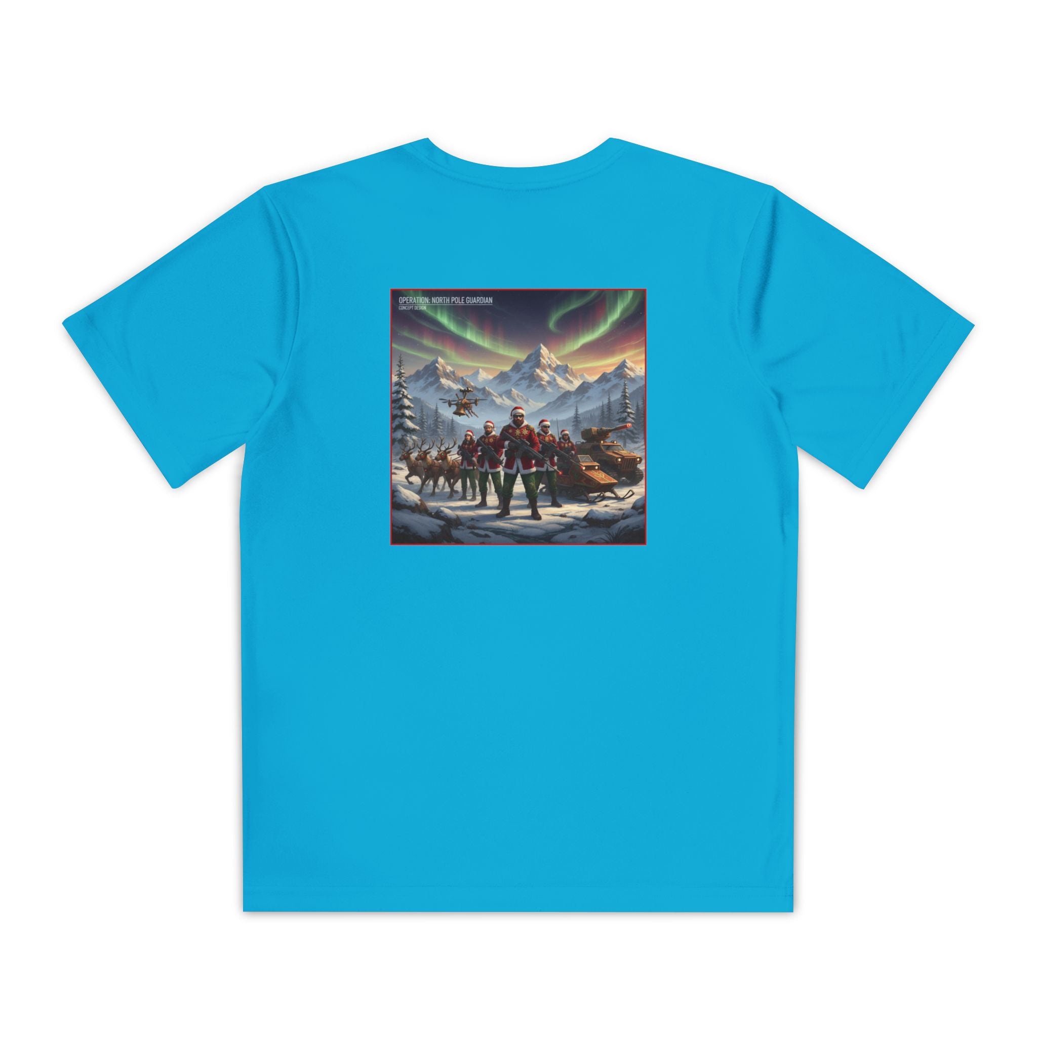 Yule Guard Patriotic Christmas Holiday ~ Youth T-Shirt, Unisex Softstyle T-Shirt