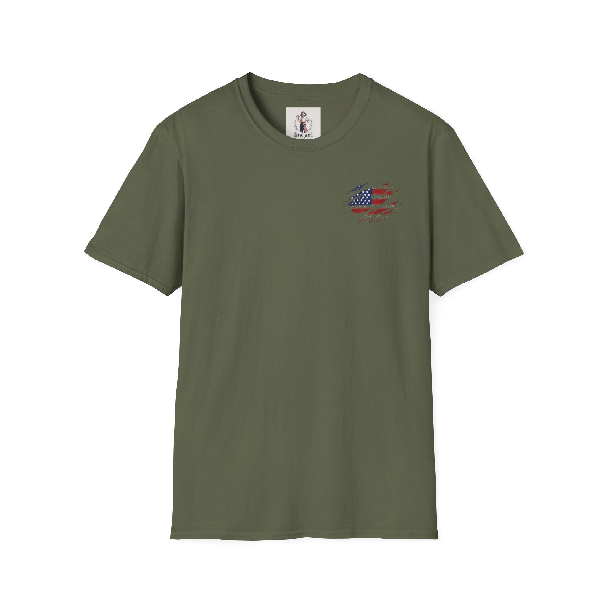 Paramedic Patriotic T-Shirt - USA Flag Tee, Fourth of July Shirt, American Pride Top, Independence Day Apparel, Red White Blue