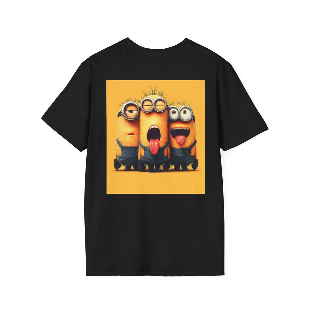 Minions Despicable Me Youth T-Shirt Gru Movie Fan Tee, Unisex Softstyle Shirt, Kids Birthday Gift, Cartoon Character Top, Funny Graphic Tee