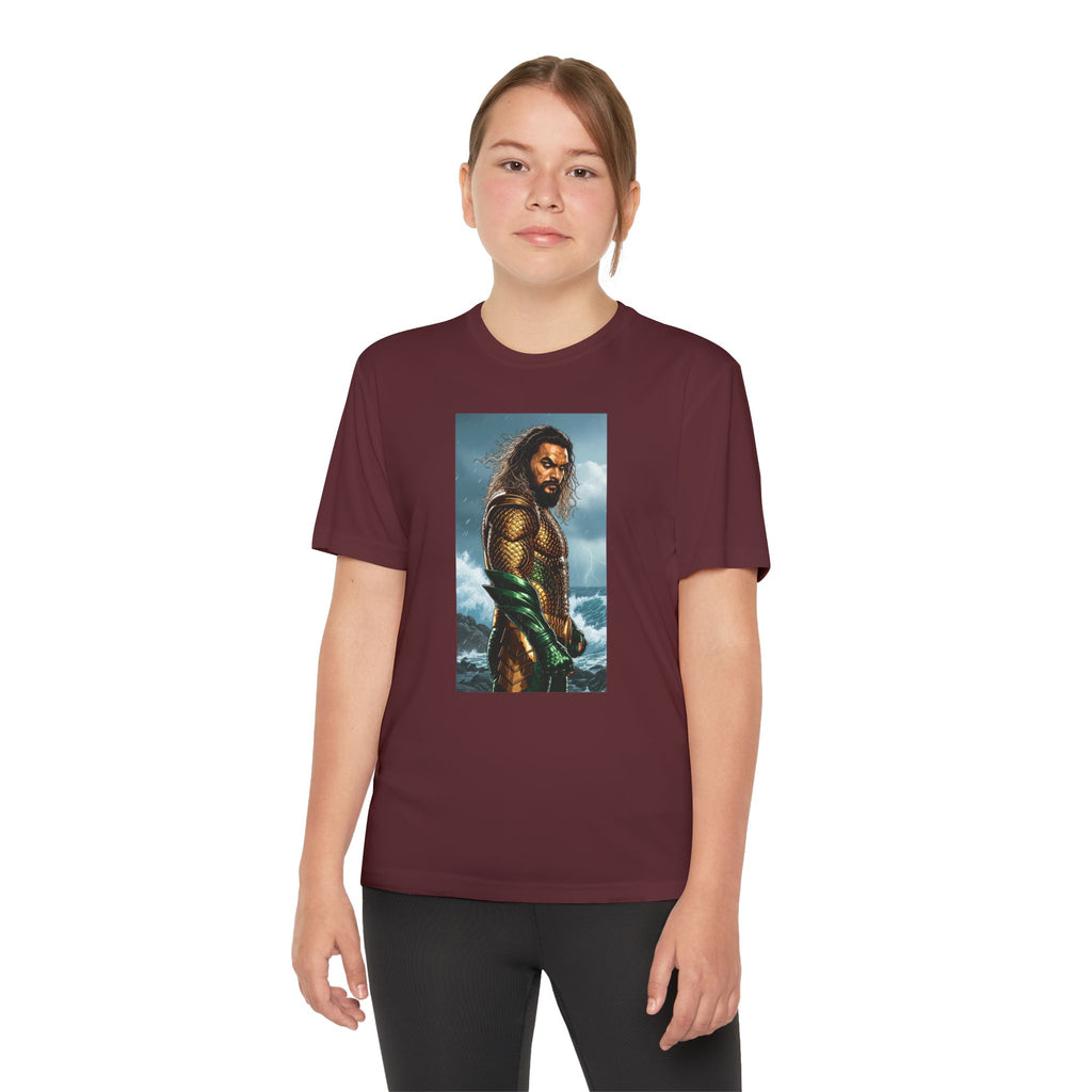 Aquaman Superhero Youth Tee, Kids Superhero Shirt, Child Aquaman T-shirt, Comic Book Tee, Superhero Fan Gift