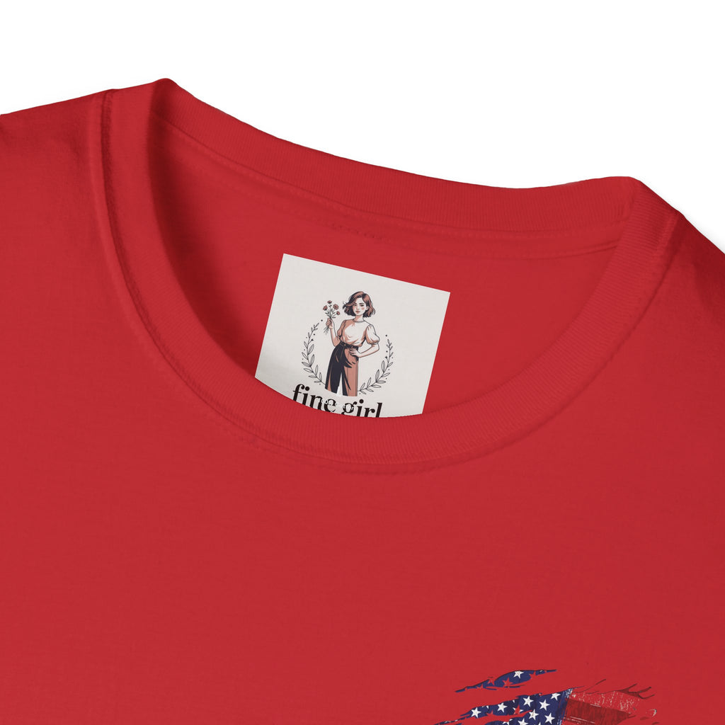 Paramedic Patriotic T-Shirt - USA Flag Tee, Fourth of July Shirt, American Pride Top, Independence Day Apparel, Red White Blue