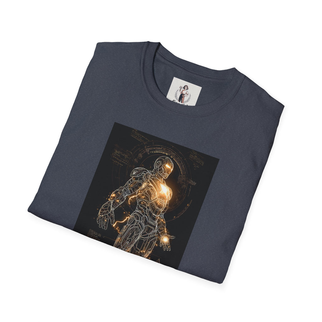 Ironman Superhero Marvel Unisex Softstyle T-Shirt, Comic Book Tee, Geeky Clothing, Cosplay Costume Top