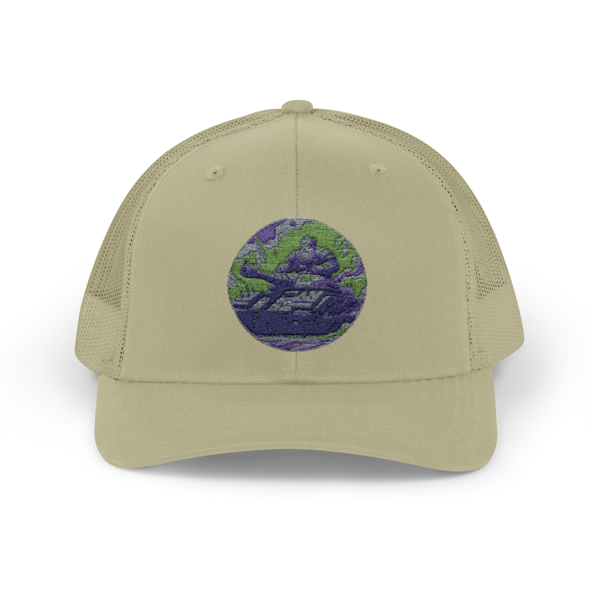 Santa Claus On A Tank Christmas Patriotic, Trucker Cap, Patriotic hat, Truckers Hat, Patriotic Accessories