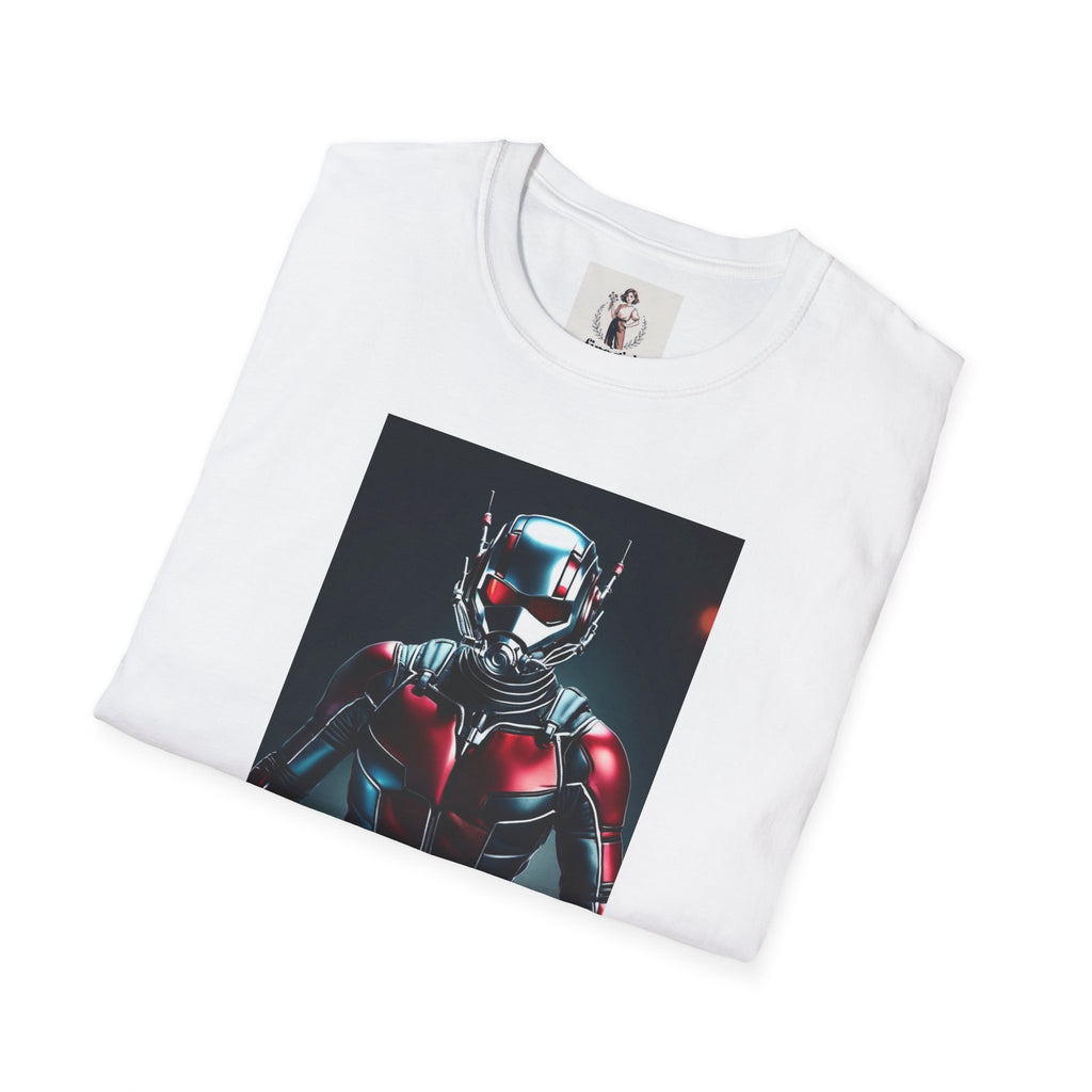 Antman Superhero Marvel Unisex Softstyle T-Shirt, Comic Book Tee, Geeky Clothing, Cosplay Costume Top