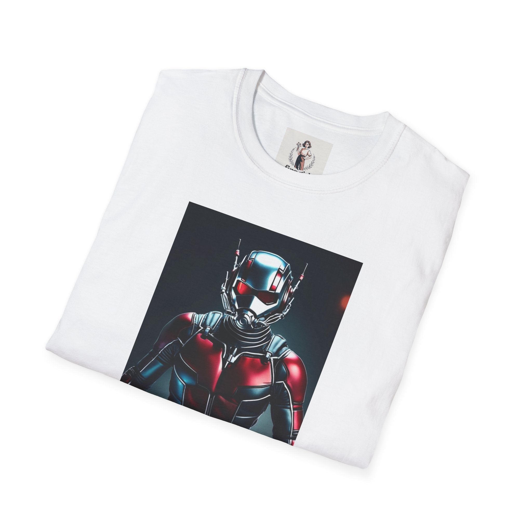 Antman Superhero Marvel Unisex Softstyle T-Shirt, Comic Book Tee, Geeky Clothing, Cosplay Costume Top