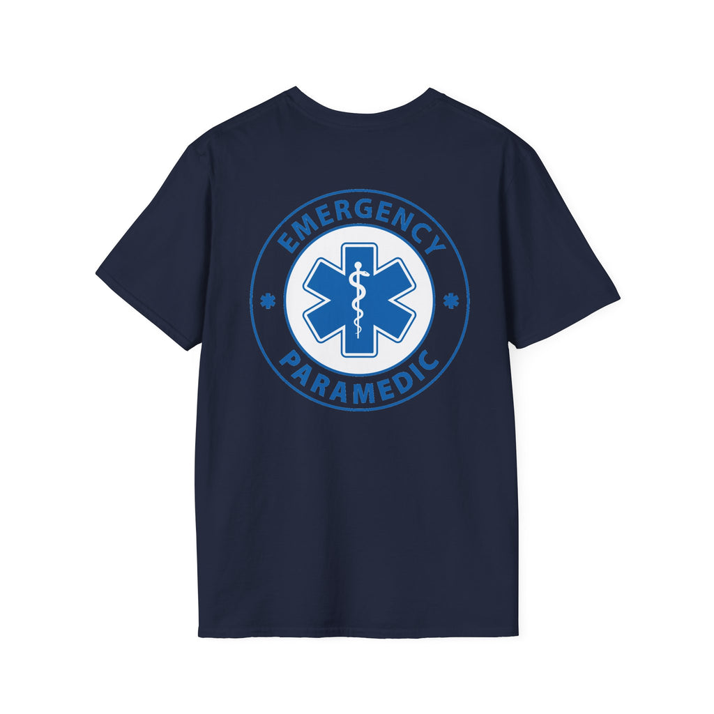 Paramedic Patriotic T-Shirt - USA Flag Tee, Fourth of July Shirt, American Pride Top, Independence Day Apparel, Red White Blue