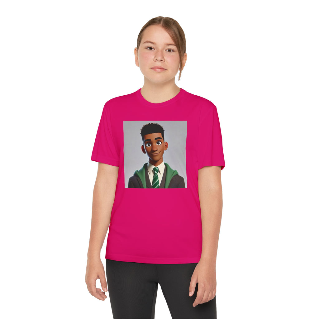 Youth Competitor Tee - Harry Potter, Wizard School Shirt, Magical Kids Top, Hogwarts Fan Gift, Sorcerer's Stone T-Shirt
