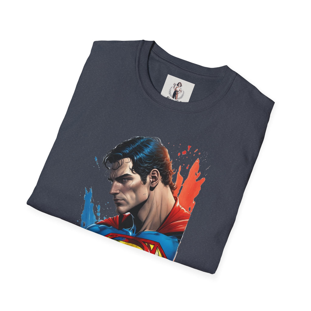 Superman Hero Unisex Softstyle T-Shirt