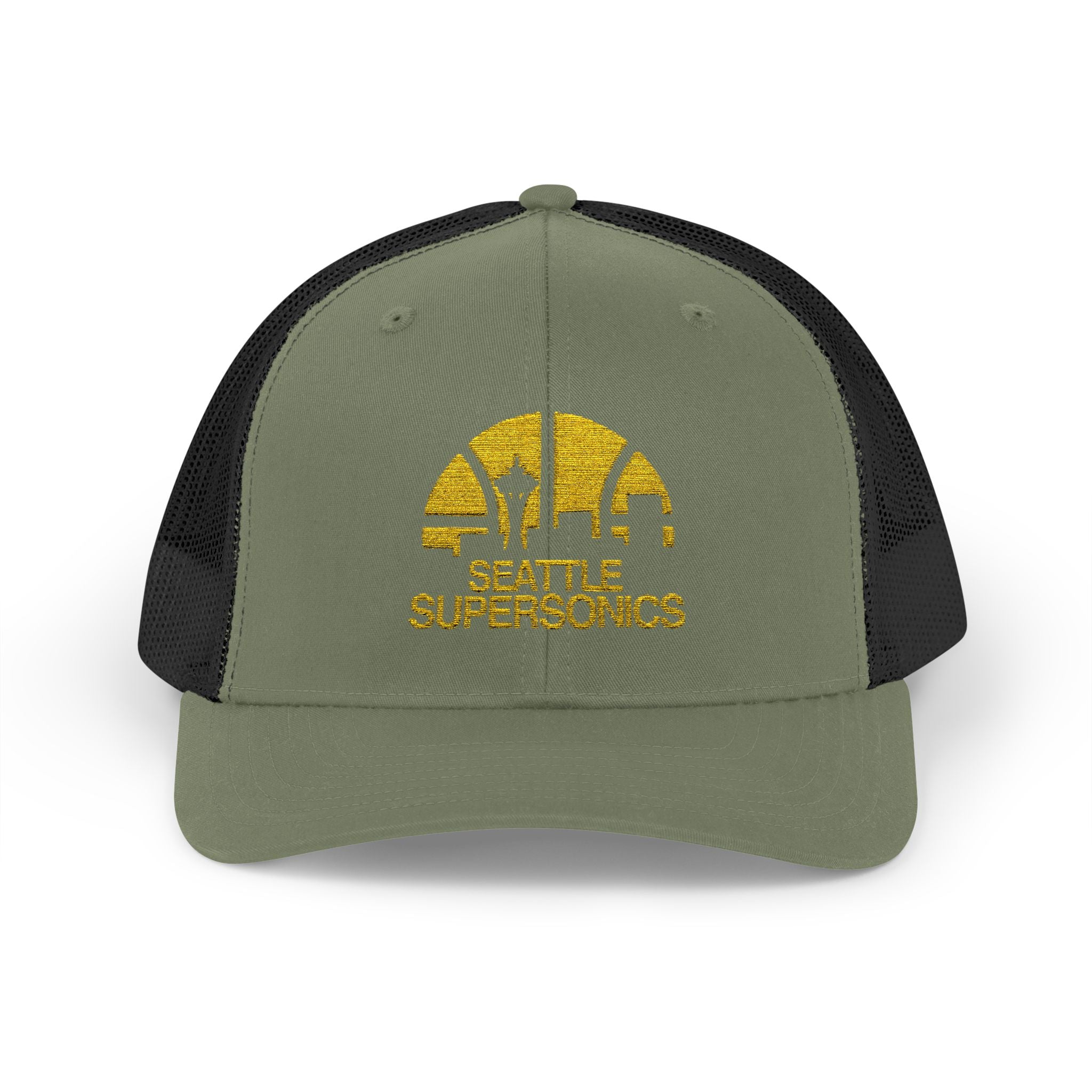 The Seattle SuperSonics Snapback Trucker Cap, American Flag Hat, Outdoor Cap, Casual Wear, Gift for Dad, 4th of July Apparel