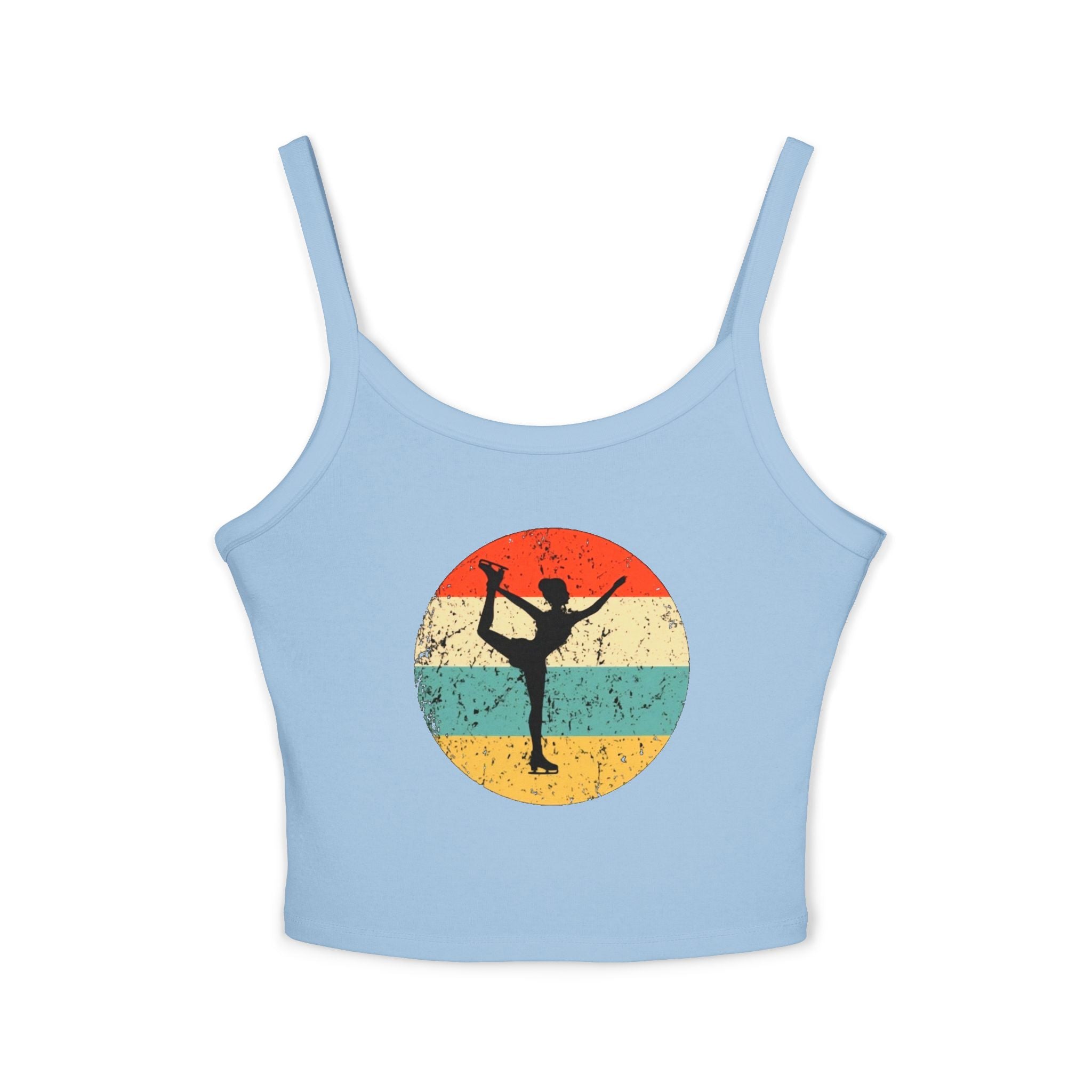 Ballet Woman Tank Top, Athletic Workout Top, Fitness Sleeveless Shirt, Jogging Muscle Tee, Exercise Gym Cami