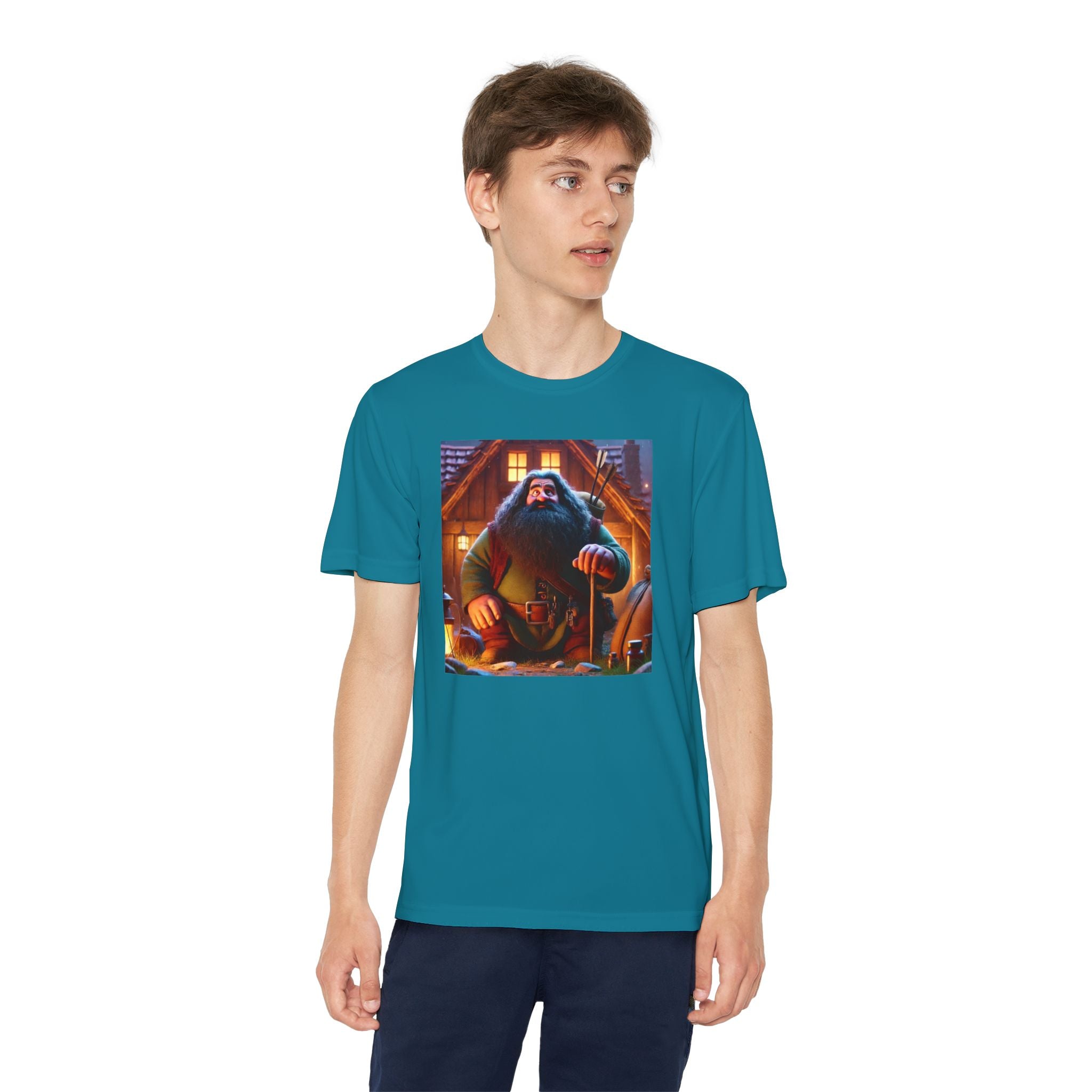 Youth Competitor Tee - Harry Potter, Wizard School Shirt, Magical Kids Top, Hogwarts Fan Gift, Sorcerer's Stone T-Shirt