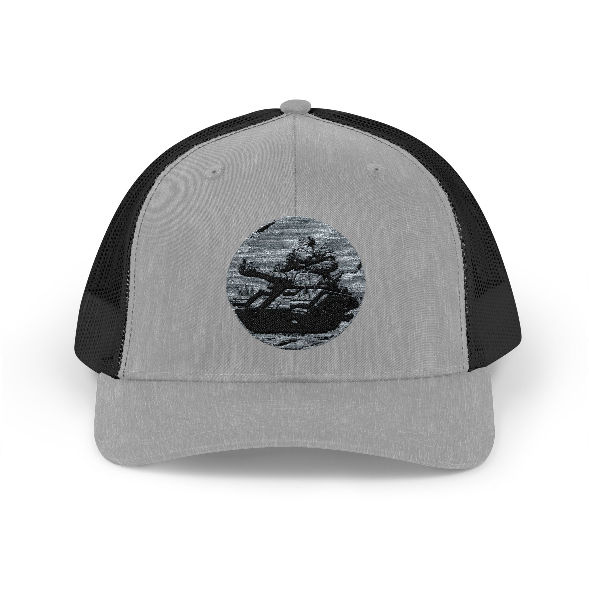 Santa Claus On A Tank Christmas Patriotic, Trucker Cap, Patriotic hat, Truckers Hat, Patriotic Accessories