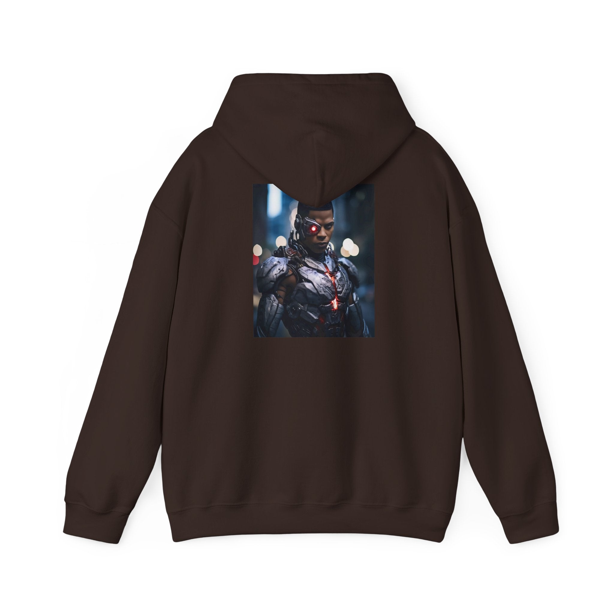 Hooded Sweatshirt - Cyborg Design