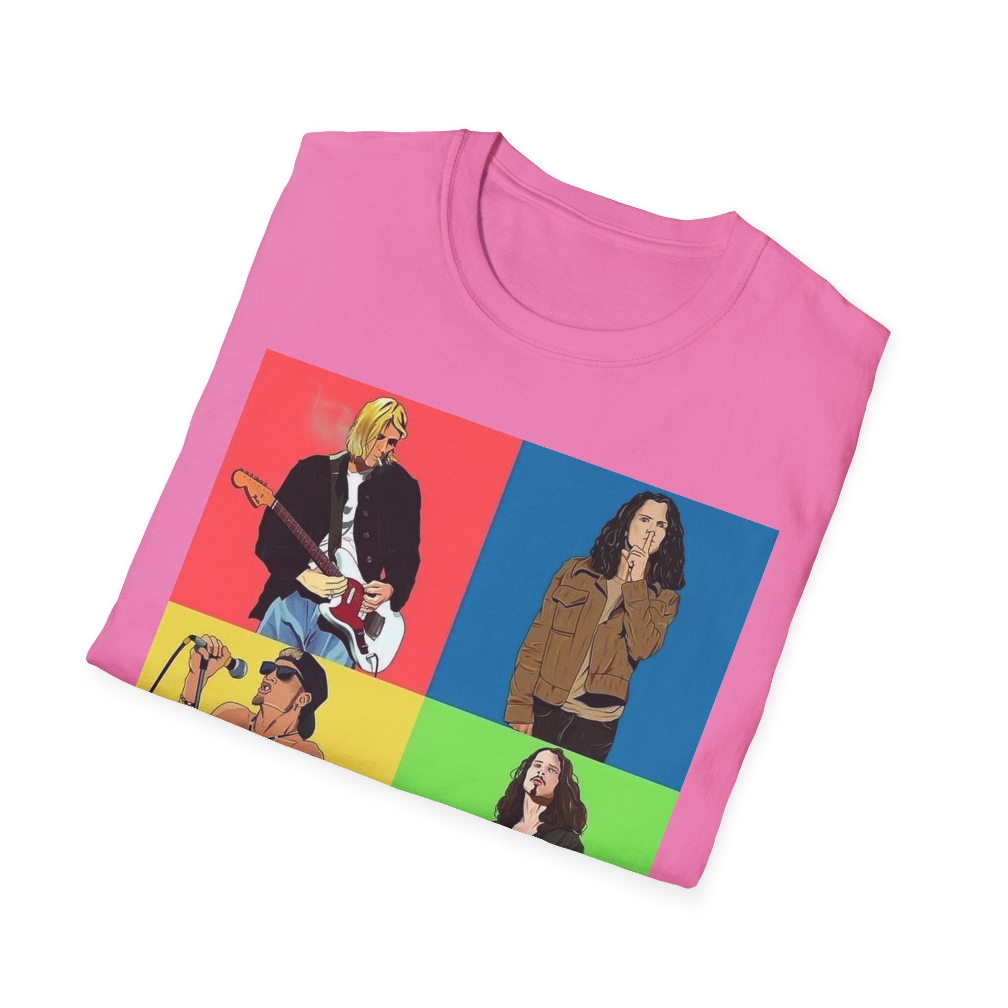 Grunge Music Music Logo T-Shirt