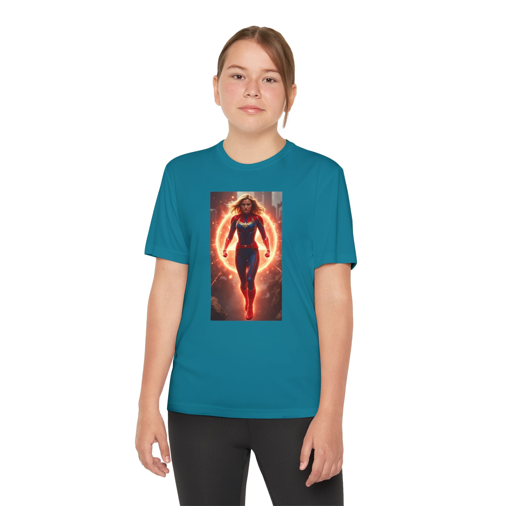Advengers Youth T-Shirt Sports Graphic Tee, Cool Athletic Shirt for Kids, Perfect for Sports Events, Team Spirit