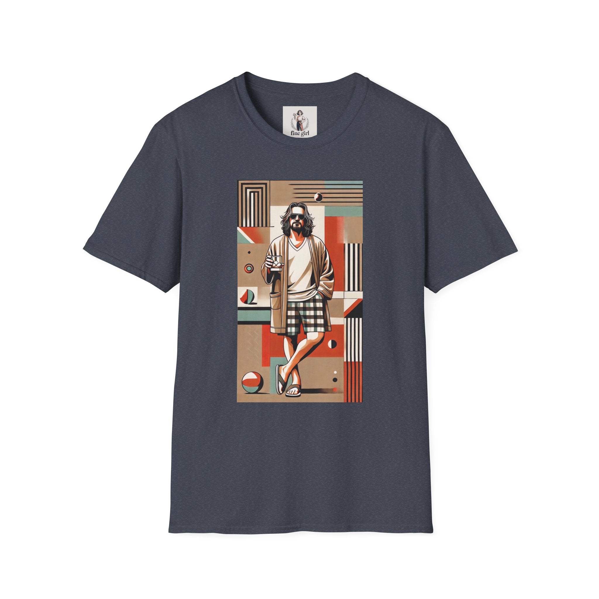 The Big Lebowski Themed T-Shirt Unisex Softstyle T-Shirt