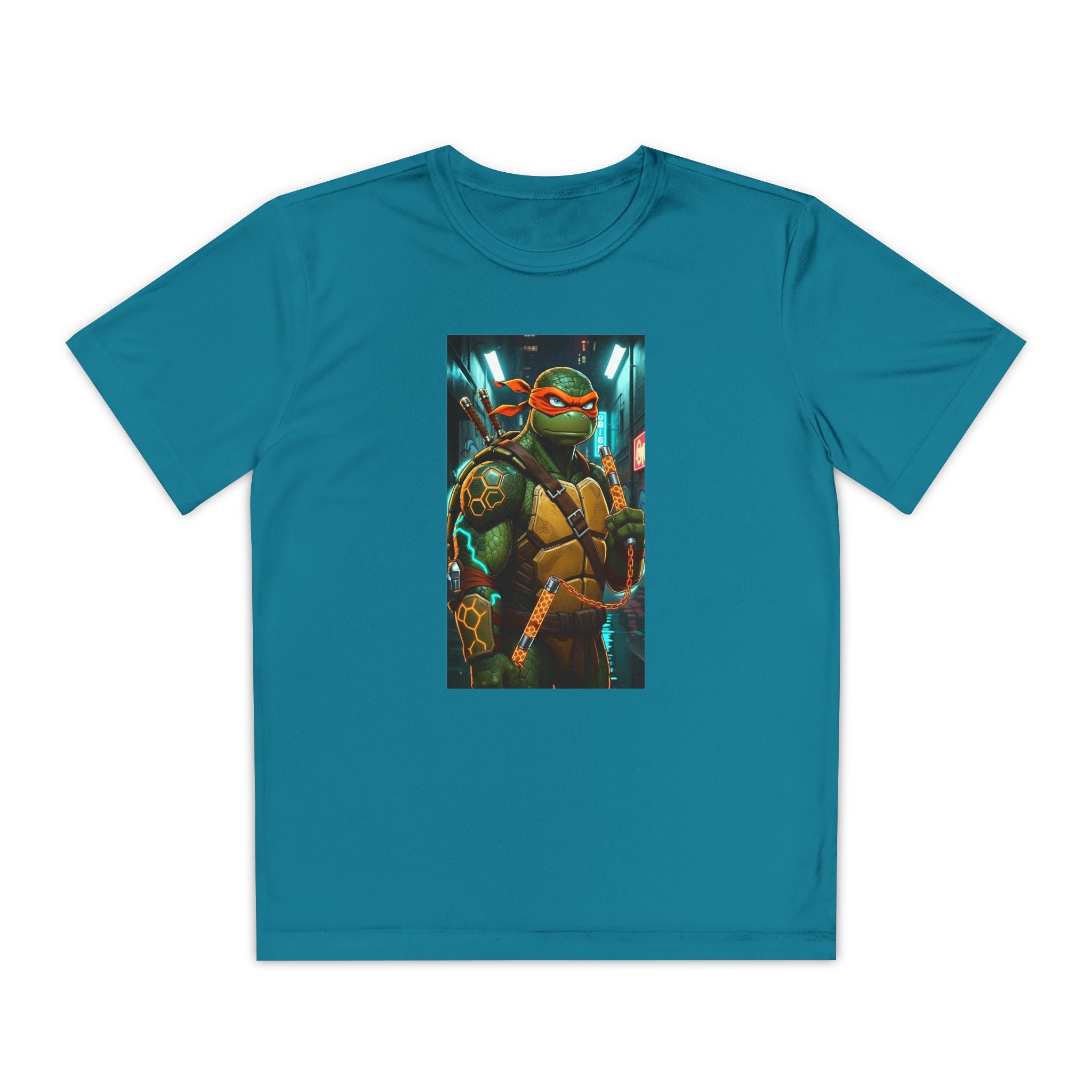 Teenage Mutant Ninja Turtles, Graphic Print Shirt, Kids T-shirt, Cartoon Character Top, Retro Tee, Birthday Gift Shirt