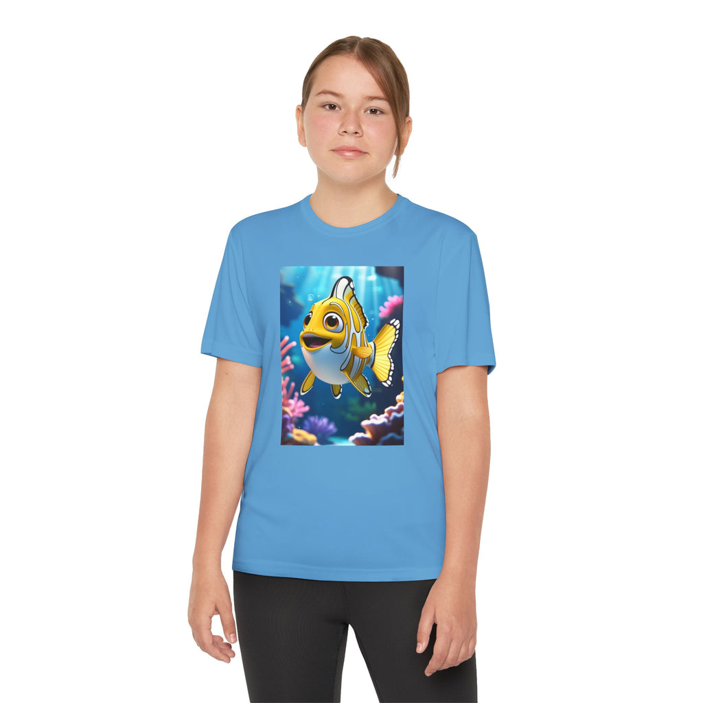 Nemo Fish Ocean Youth T-Shirt - Underwater Kids Tee, Finding Nemo Shirt, Beach Vacation Clothing, Ocean Lover Gift, Fish Theme Top