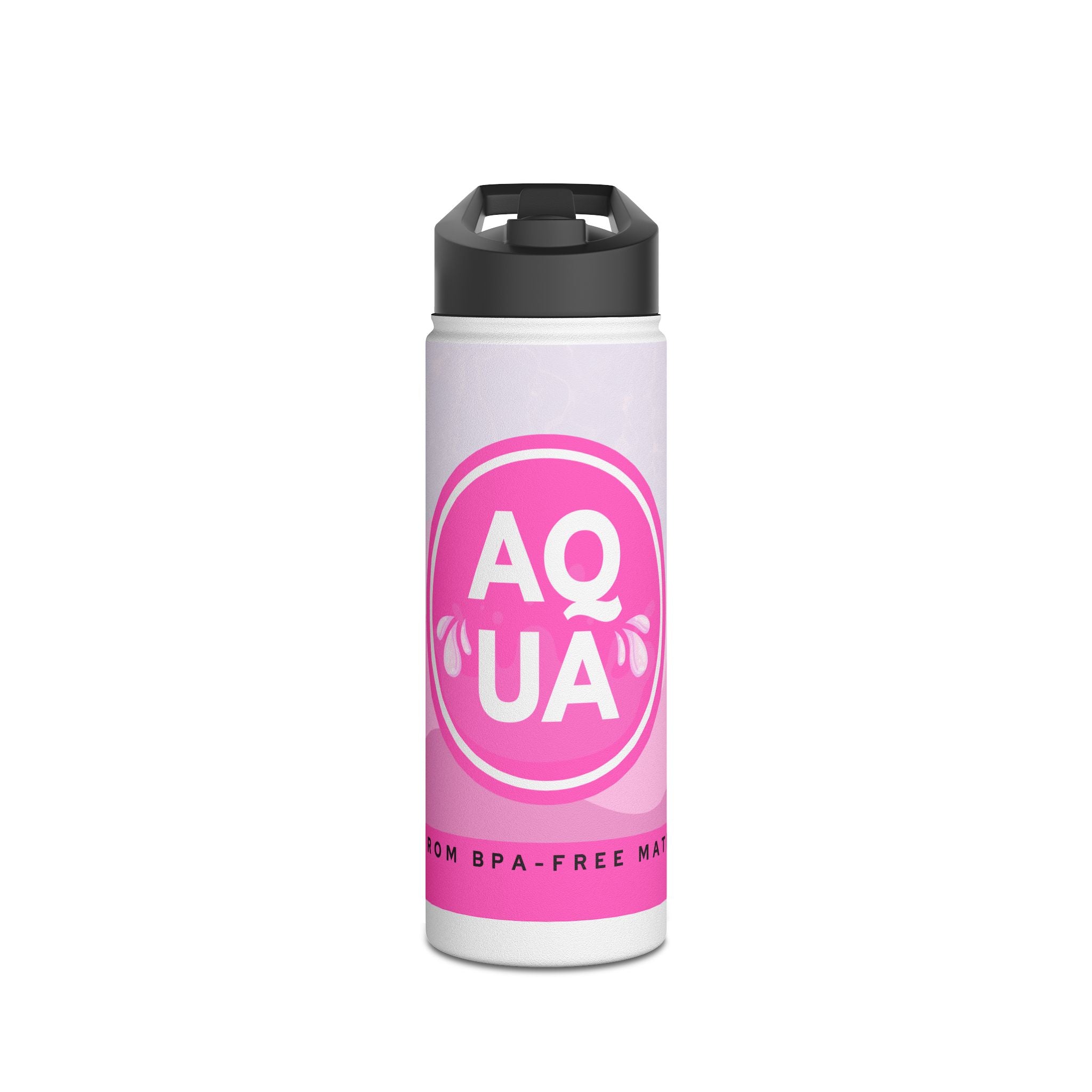 Aqua Stainless Steel Water Bottle, Eco-Friendly Hydration for Travel, Sports, Yoga, Gifts, Outdoor Adventures