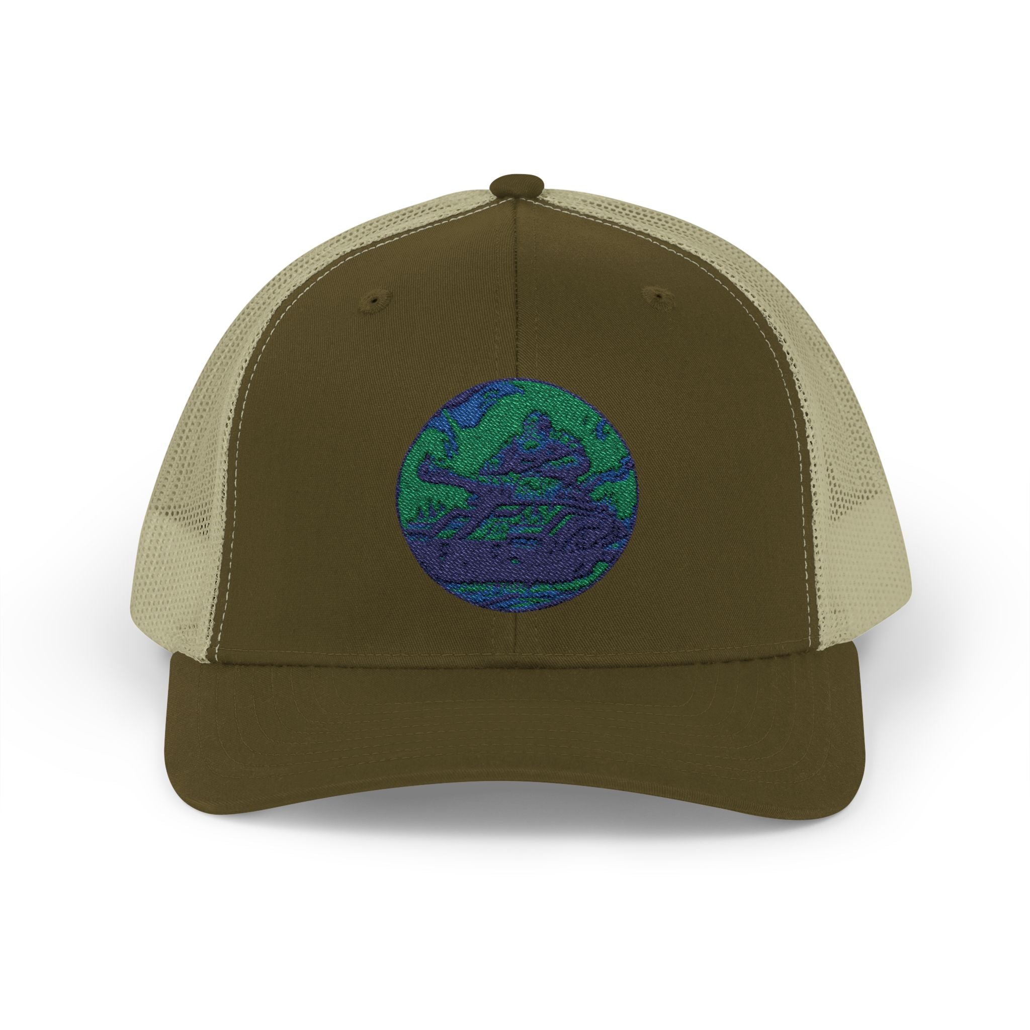 Santa Claus On A Tank Christmas Patriotic, Trucker Cap, Patriotic hat, Truckers Hat, Patriotic Accessories