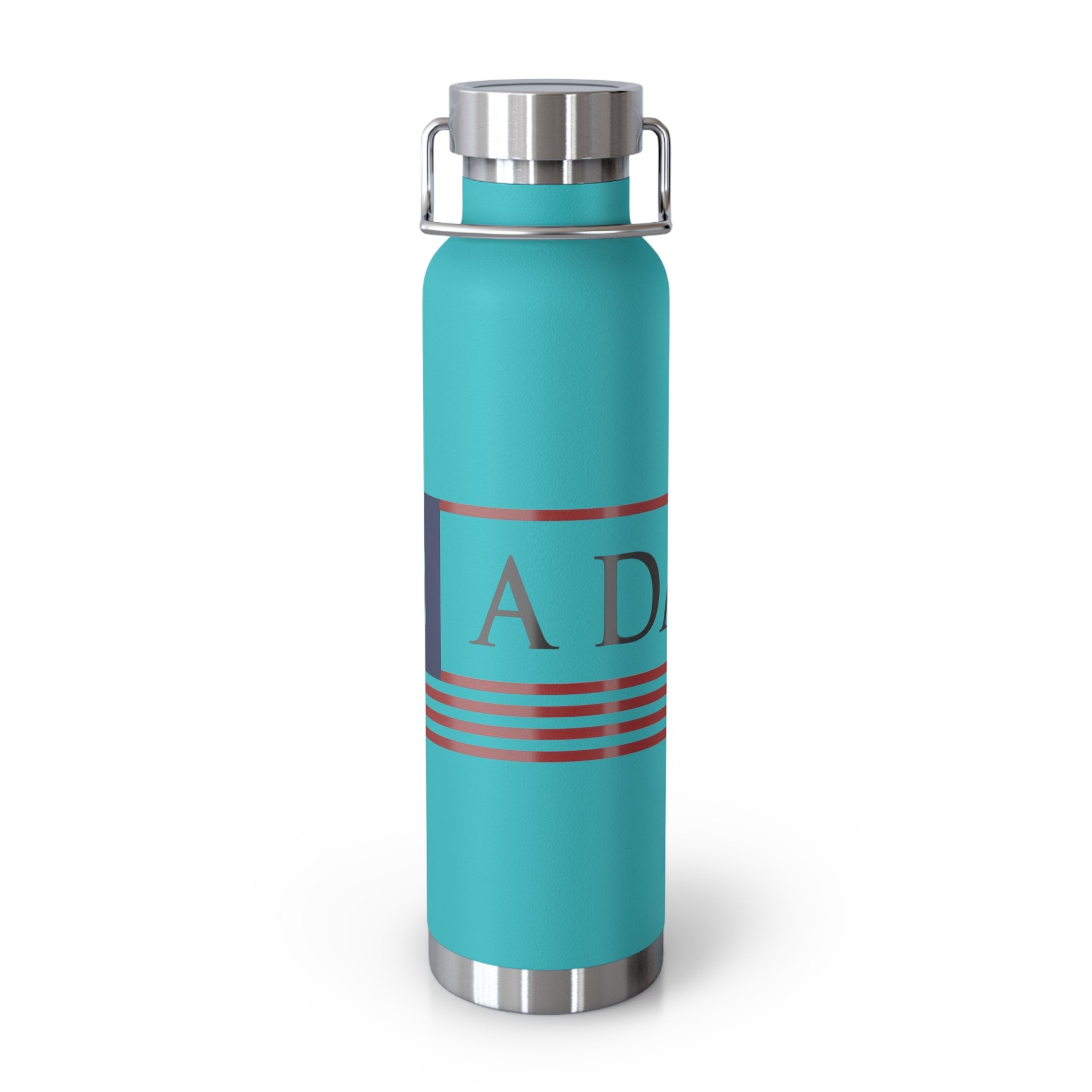 22 A Day Patriotic Copper Insulated Water Bottle