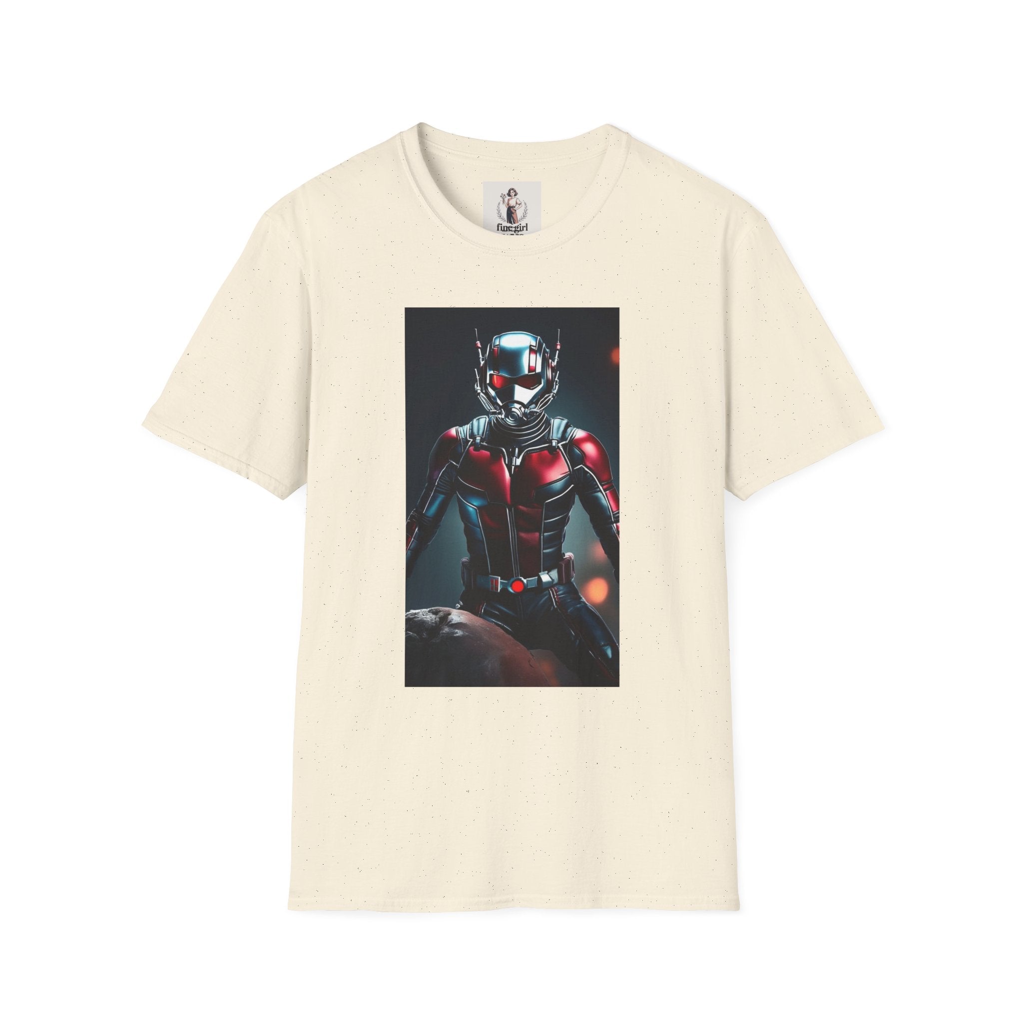 Antman Superhero Marvel Unisex Softstyle T-Shirt, Comic Book Tee, Geeky Clothing, Cosplay Costume Top