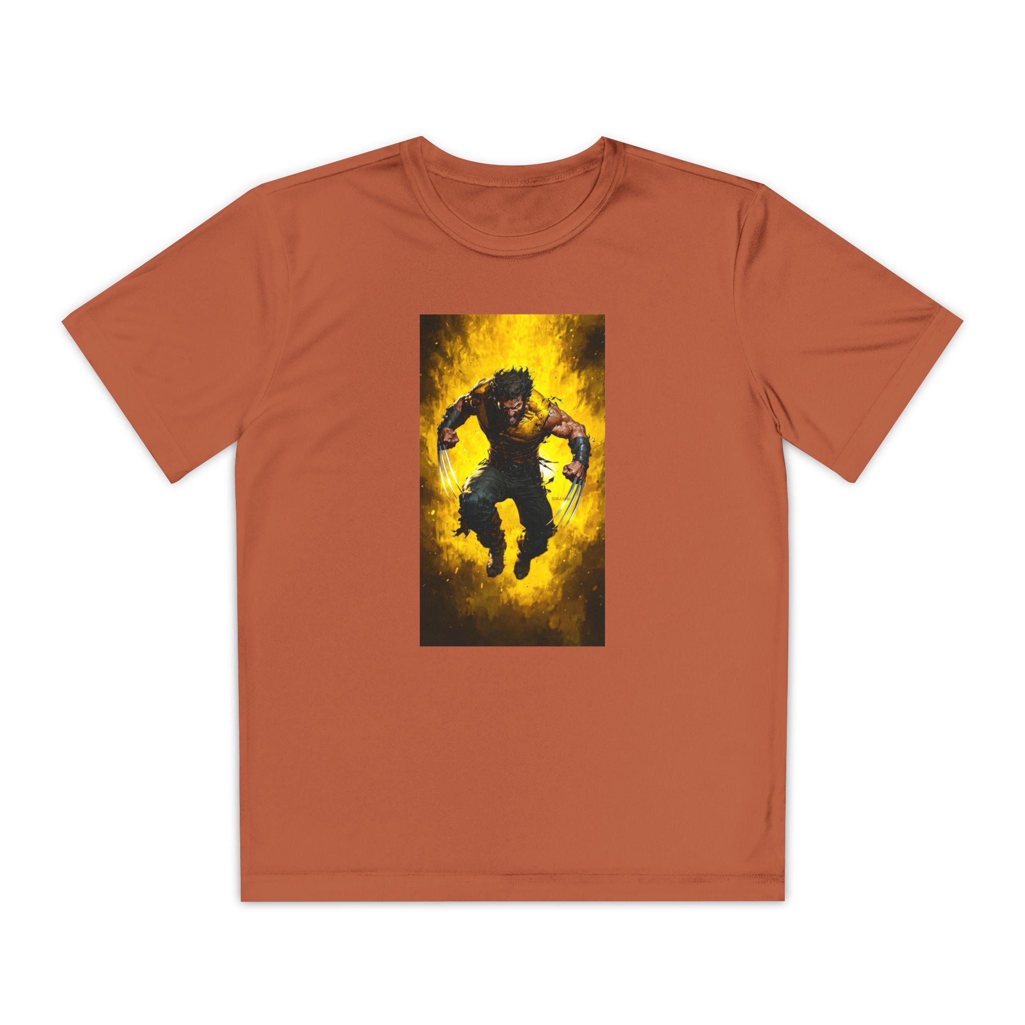 Wolverine Superhero Marvel Patriotic, Kids Graphic T-Shirt, Boys Hero Top, Girls Comic Book Clothing, Birthday