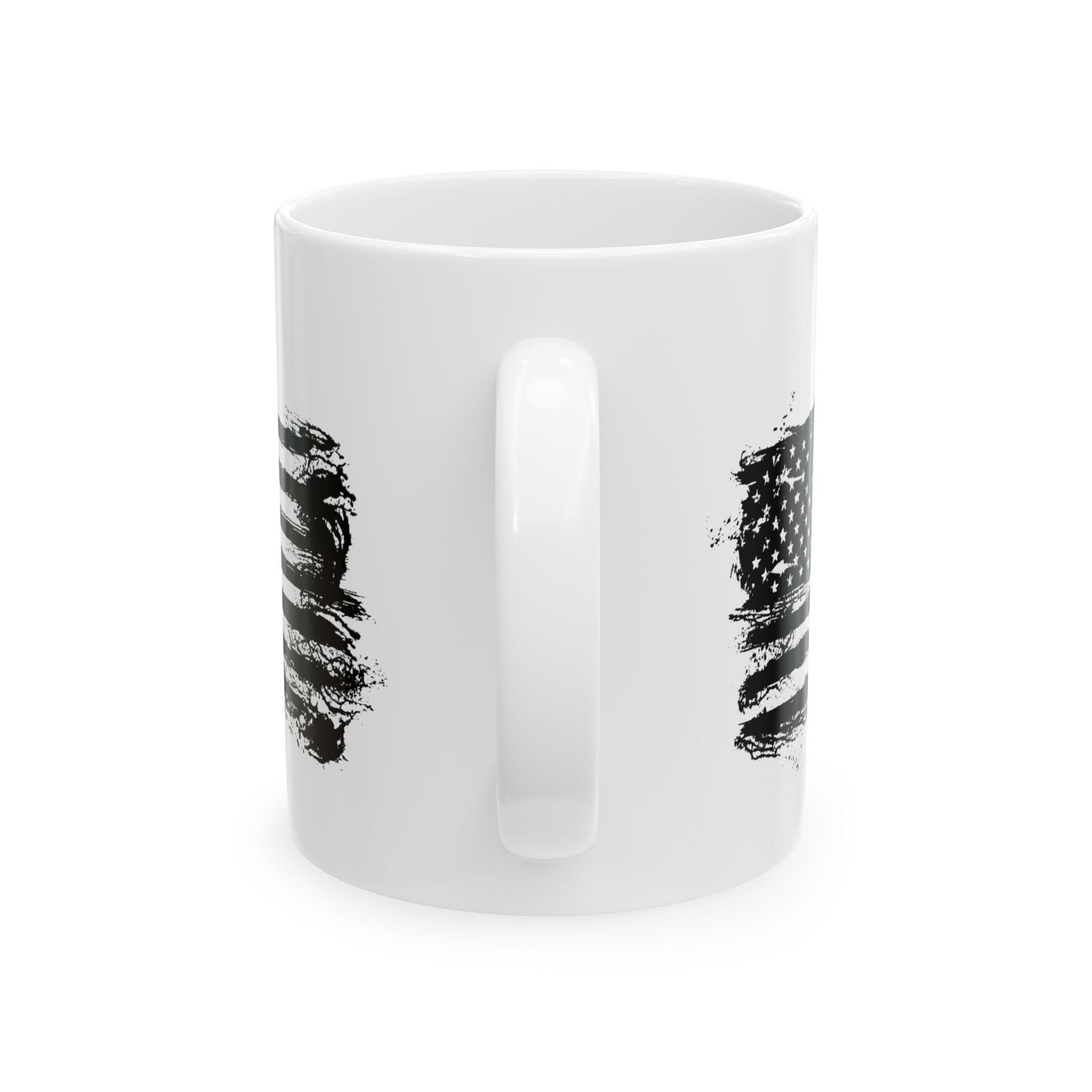 USA Black Flag Patriotic Coffee & Tea Mug