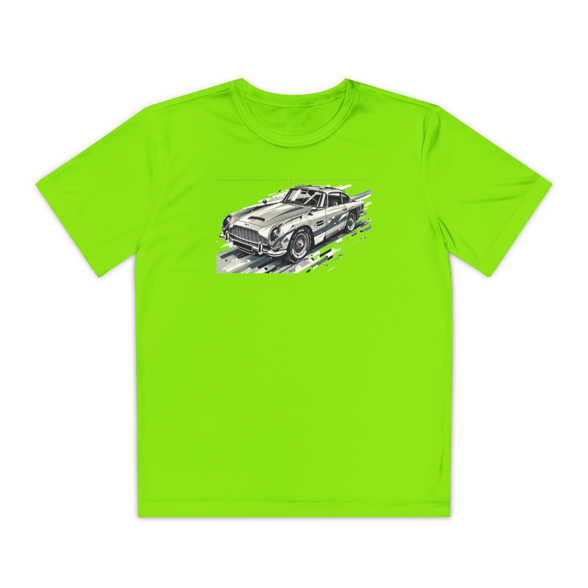 Aston Martin Youth T-Shirt Sports Graphic Tee, Cool Athletic Shirt for Kids, Perfect for Sports Events, Team Spirit
