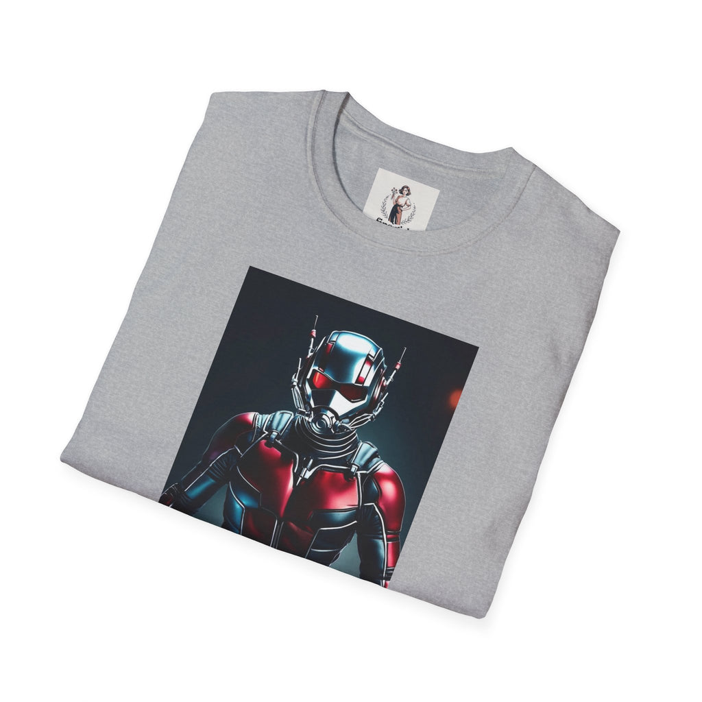 Antman Superhero Marvel Unisex Softstyle T-Shirt, Comic Book Tee, Geeky Clothing, Cosplay Costume Top