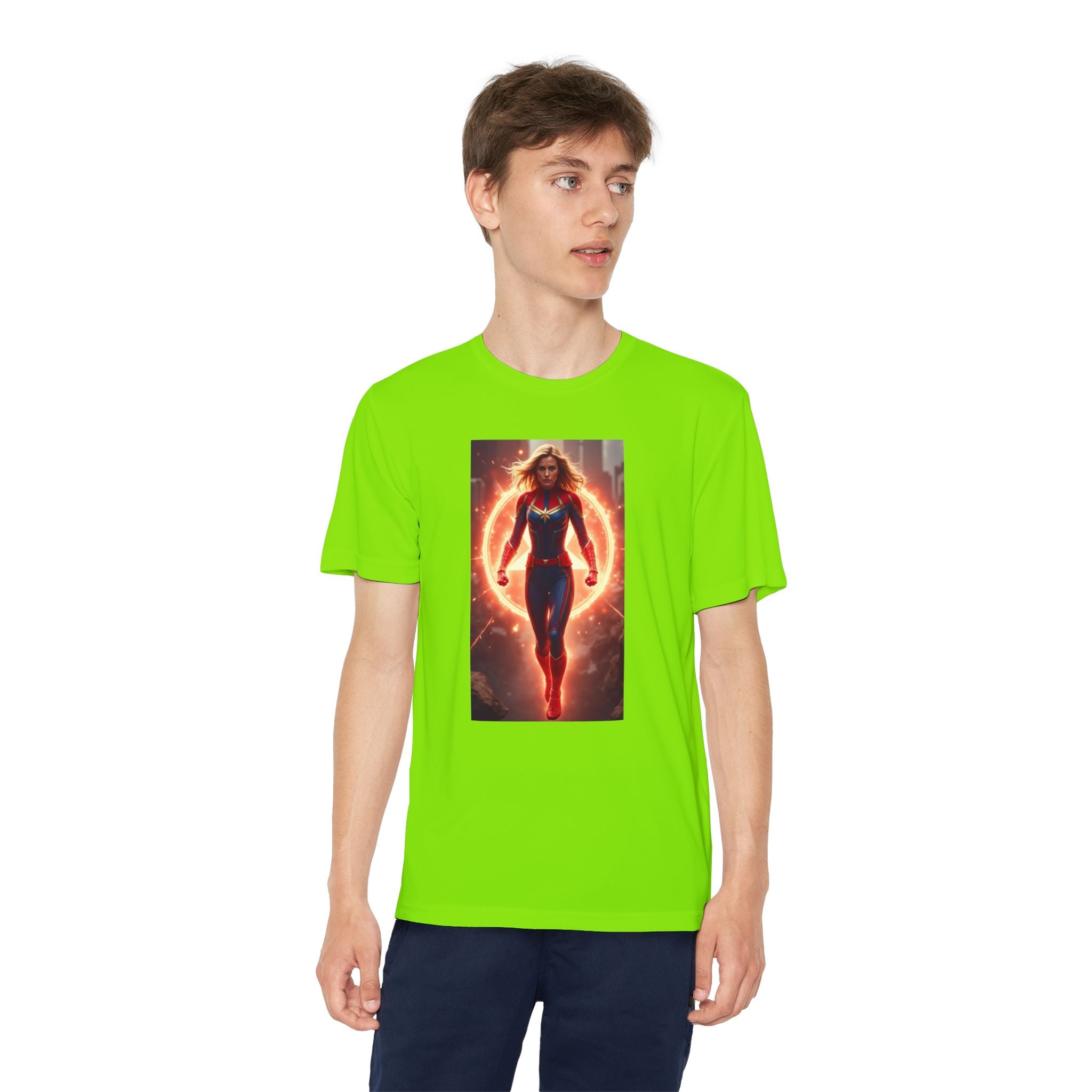 Advengers Youth T-Shirt Sports Graphic Tee, Cool Athletic Shirt for Kids, Perfect for Sports Events, Team Spirit