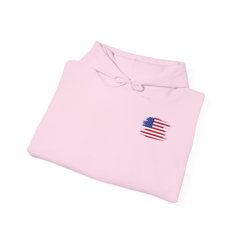 Gulf Of America Patriotic Hoodie, USA Patriotism Sweatshirt, American Flag Pullover, Independence Day Apparel, Fourth of July Gift