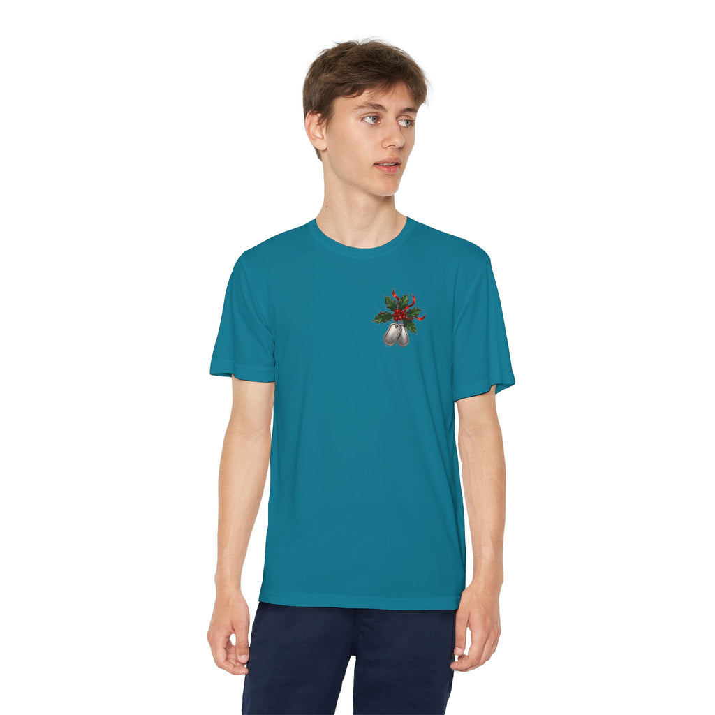 Yule Guard Patriotic Christmas Holiday ~ Youth T-Shirt, Unisex Softstyle T-Shirt