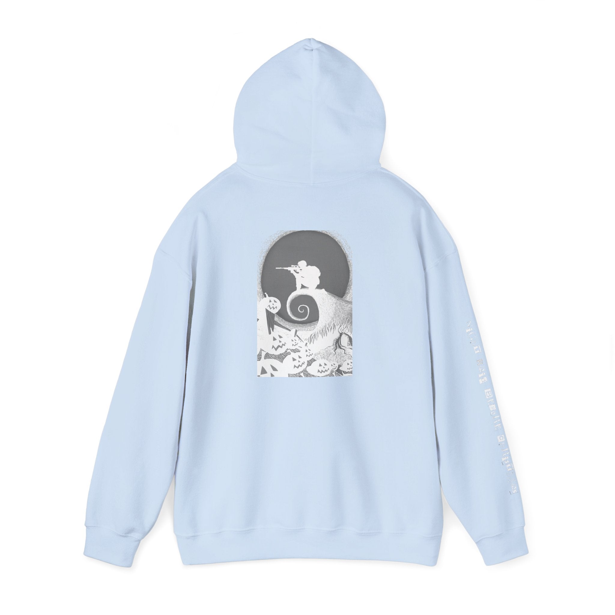 Night Raid Before Christmas Patriotic Hoodie ~ Rebel Spirit Unisex Hoodie