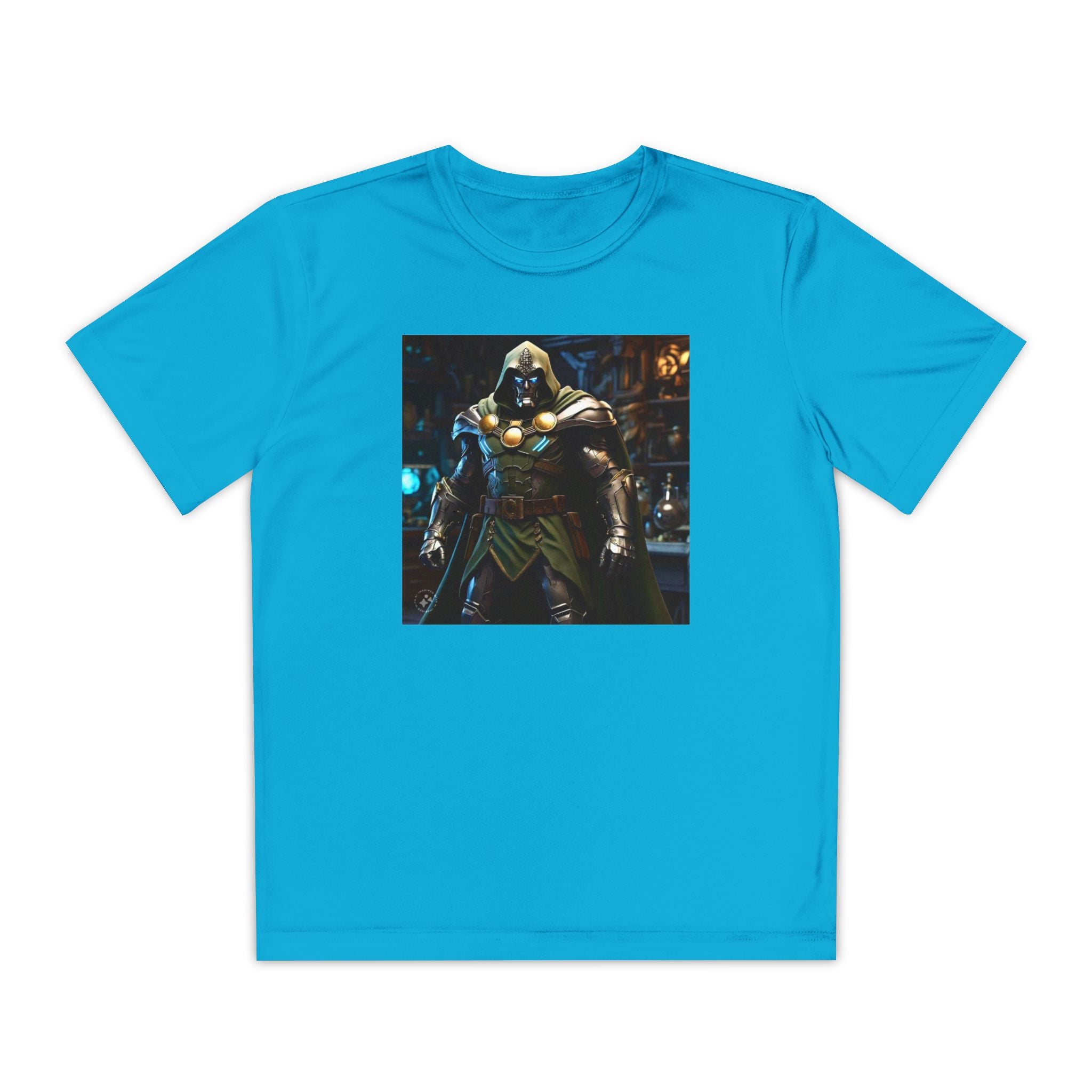Dr Doom Superhero Marvel Patriotic, Kids Graphic T-Shirt, Boys Hero Top, Girls Comic Book Clothing, Birthday