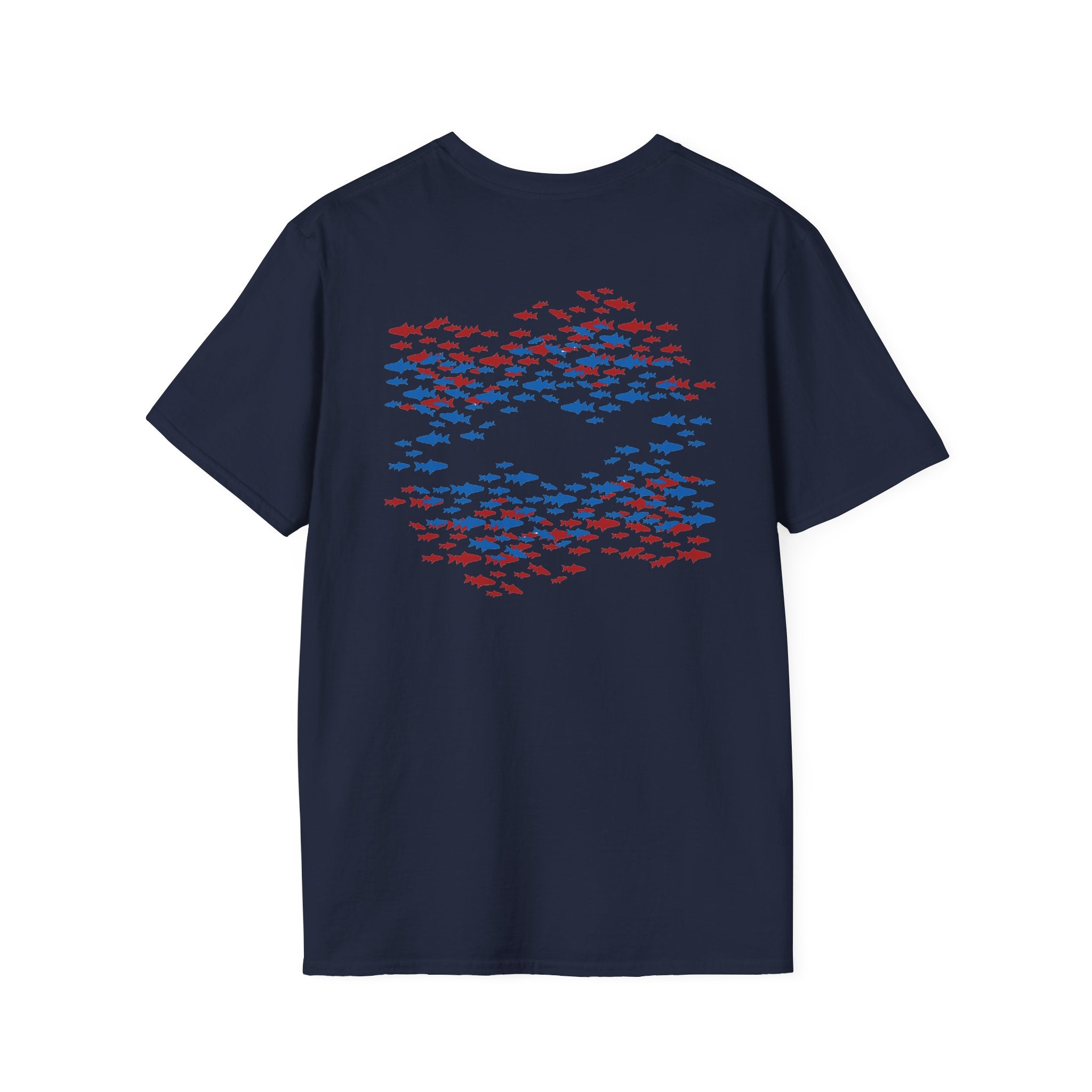 Patriotic Fishing Tshirt, American Flag Tee, 4th of July Shirt, USA Independence Day Top, Patriotic Graphic Tee, Unisex Patriotic