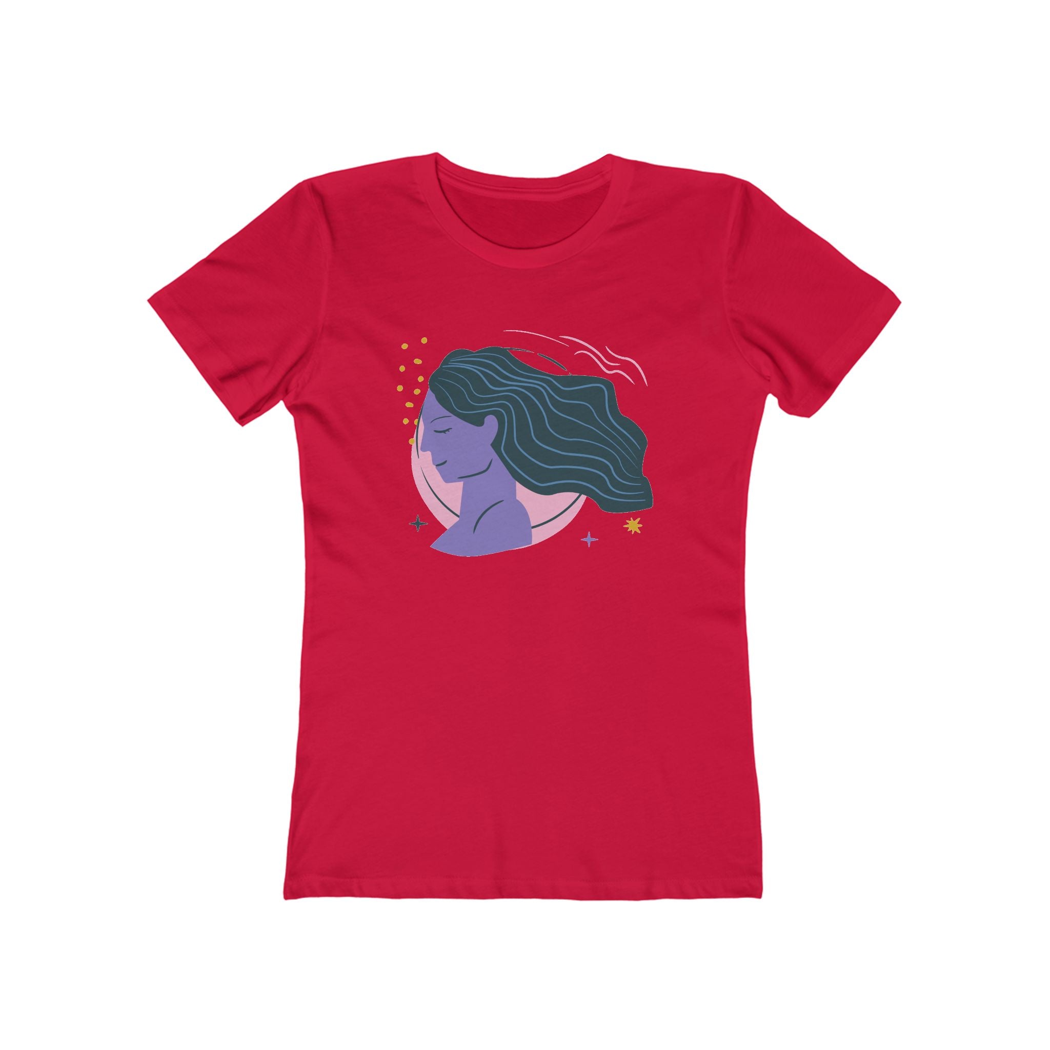 Astrology Women's Tshirt, Zodiac Tee, Horoscope Shirt, Star Sign Top, Celestial Clothing