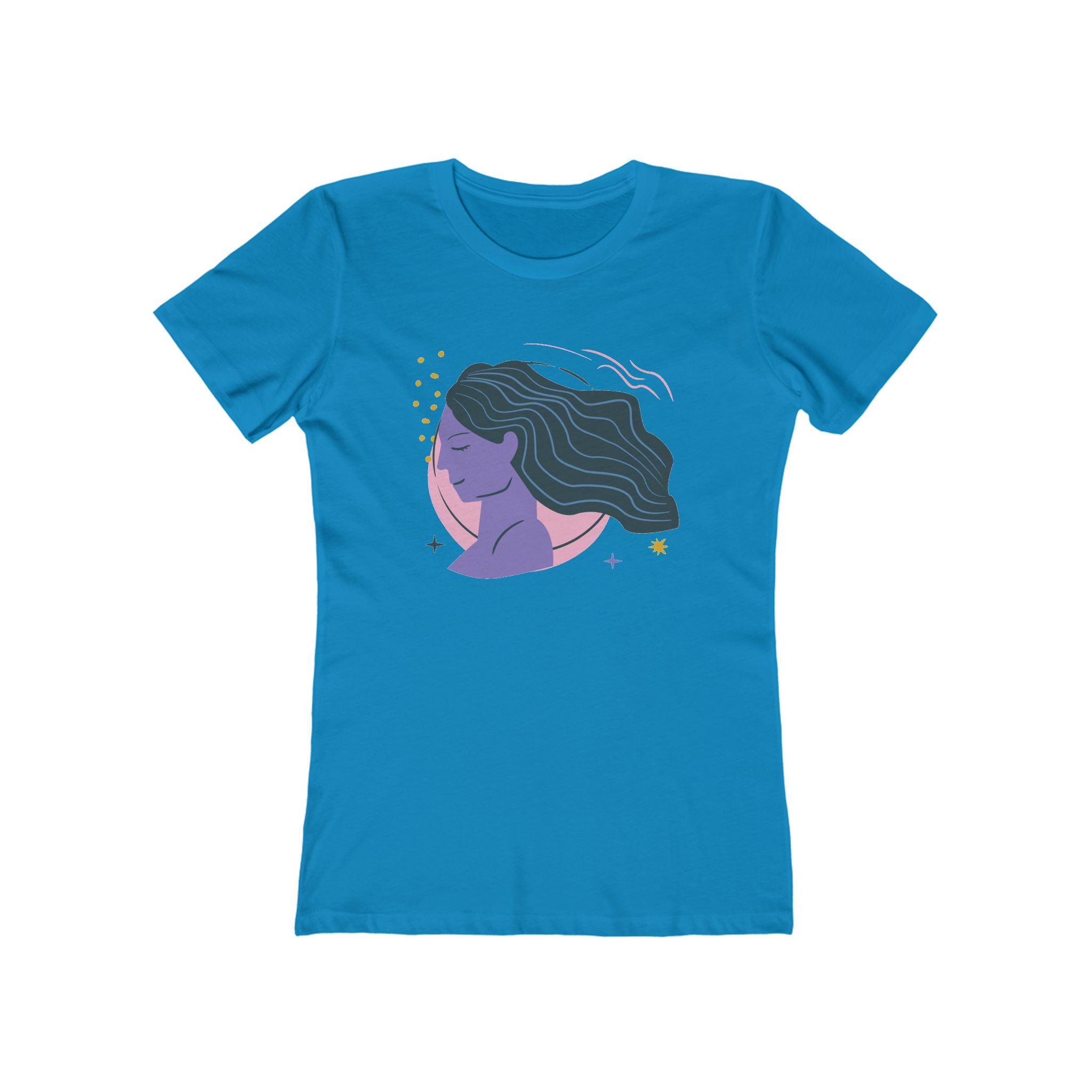 Astrology Women's Tshirt, Zodiac Tee, Horoscope Shirt, Star Sign Top, Celestial Clothing