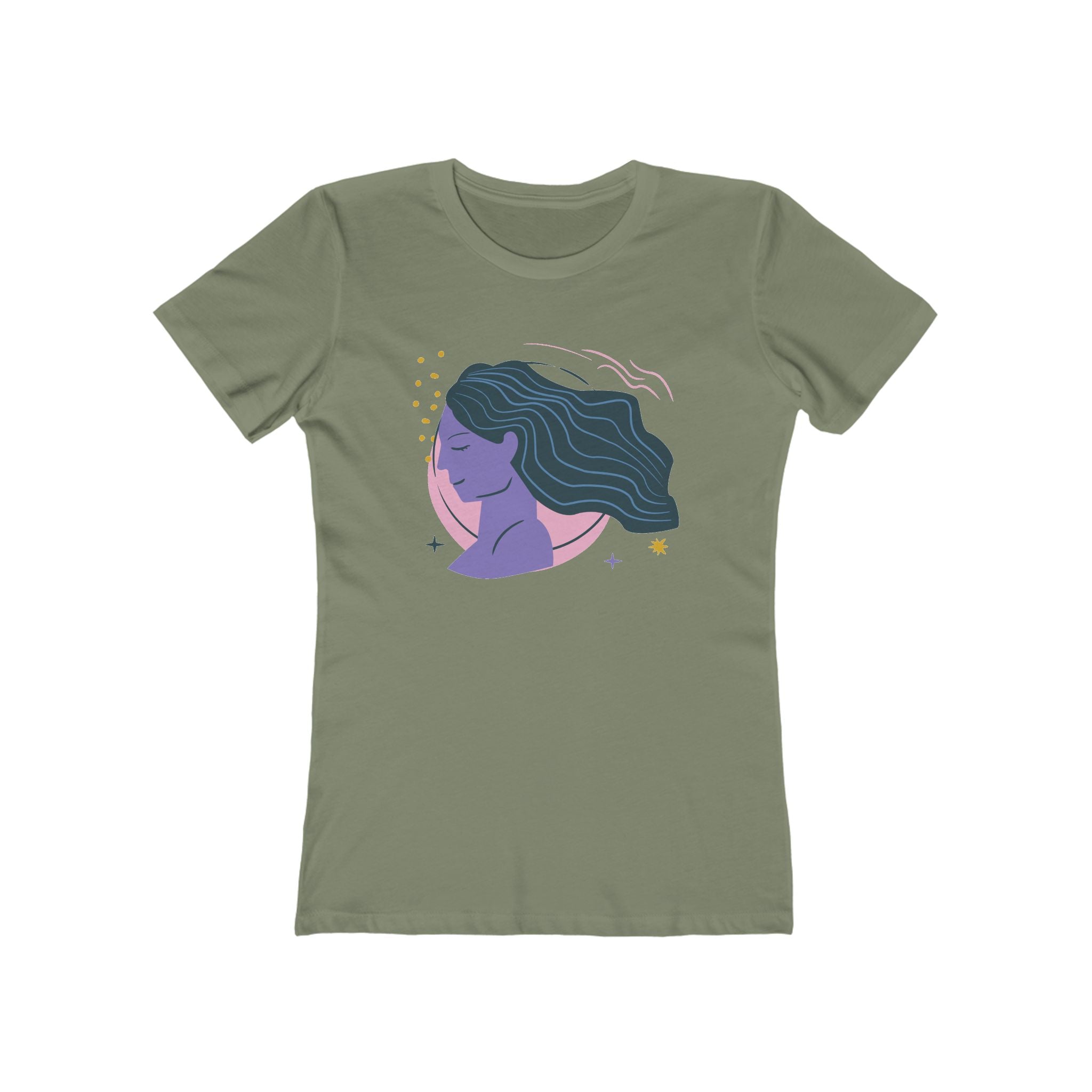 Astrology Women's Tshirt, Zodiac Tee, Horoscope Shirt, Star Sign Top, Celestial Clothing