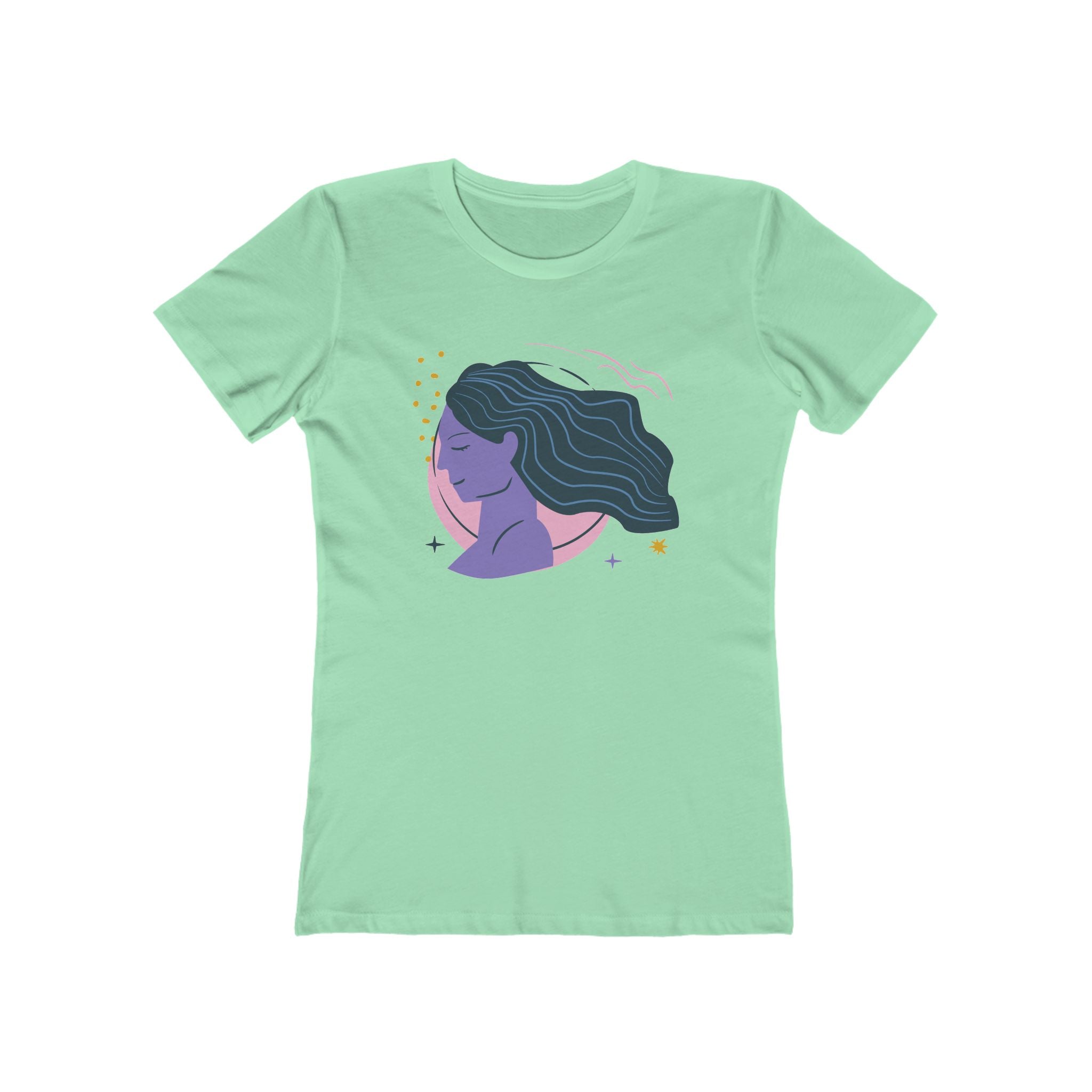Astrology Women's Tshirt, Zodiac Tee, Horoscope Shirt, Star Sign Top, Celestial Clothing