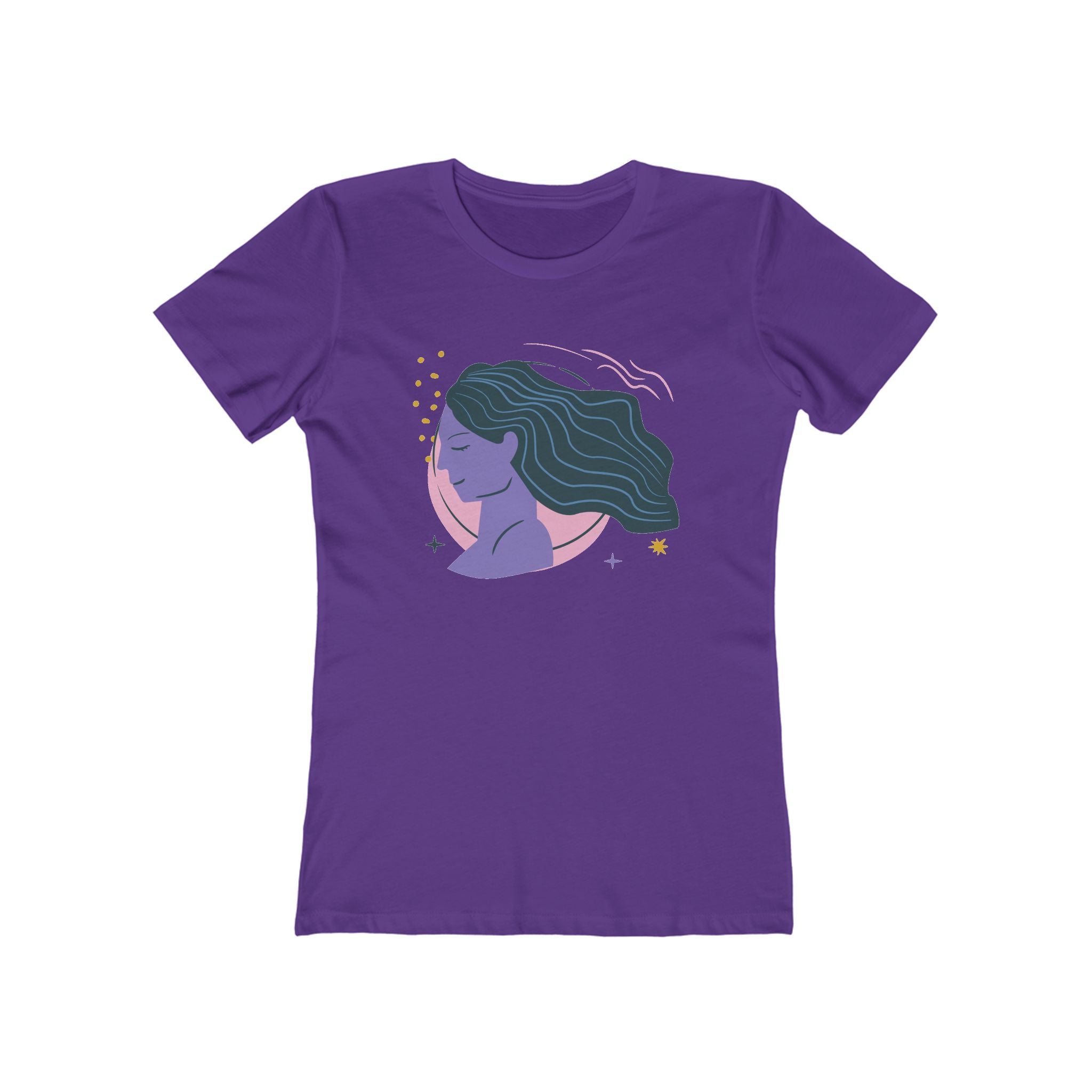Astrology Women's Tshirt, Zodiac Tee, Horoscope Shirt, Star Sign Top, Celestial Clothing