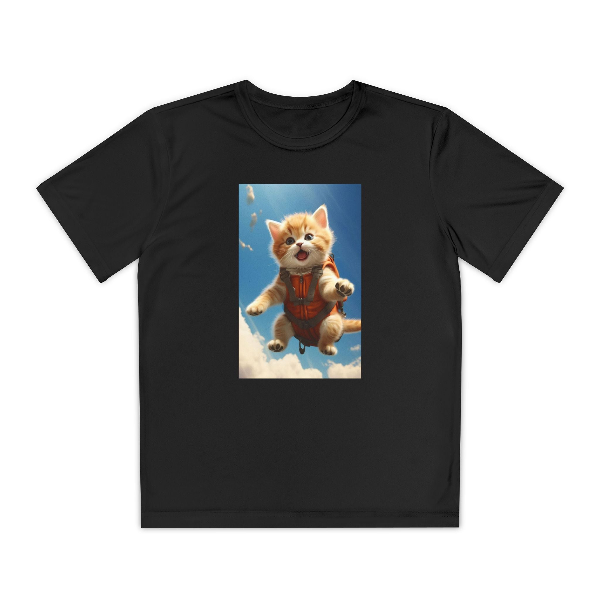 Youth Tee Shirt, Kids Animal Graphic Top, Cute Black and White Tee, Children's Zoo Theme Shirt, Bamboo Bear