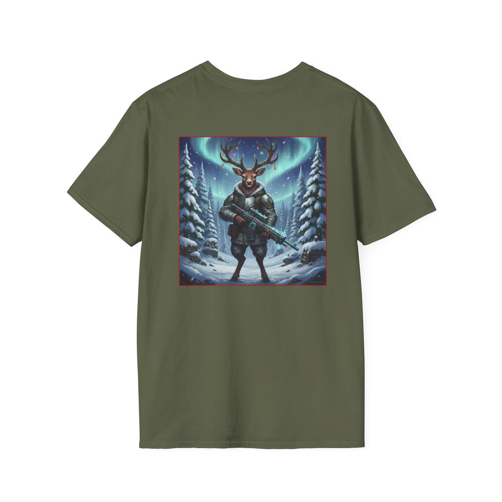 Yule Guard Patriotic Christmas Holiday ~ Unisex Softstyle T-Shirt