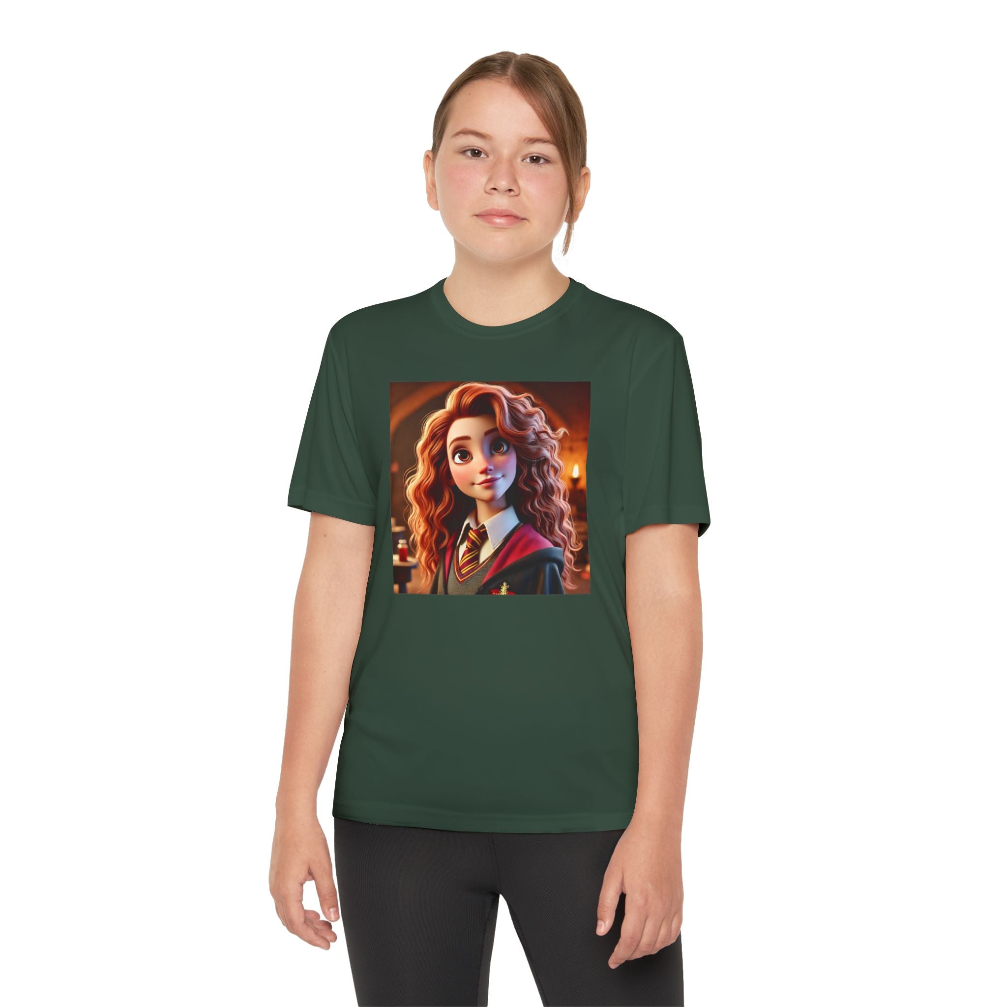 Youth Competitor Tee - Harry Potter, Wizard School Shirt, Magical Kids Top, Hogwarts Fan Gift, Sorcerer's Stone T-Shirt